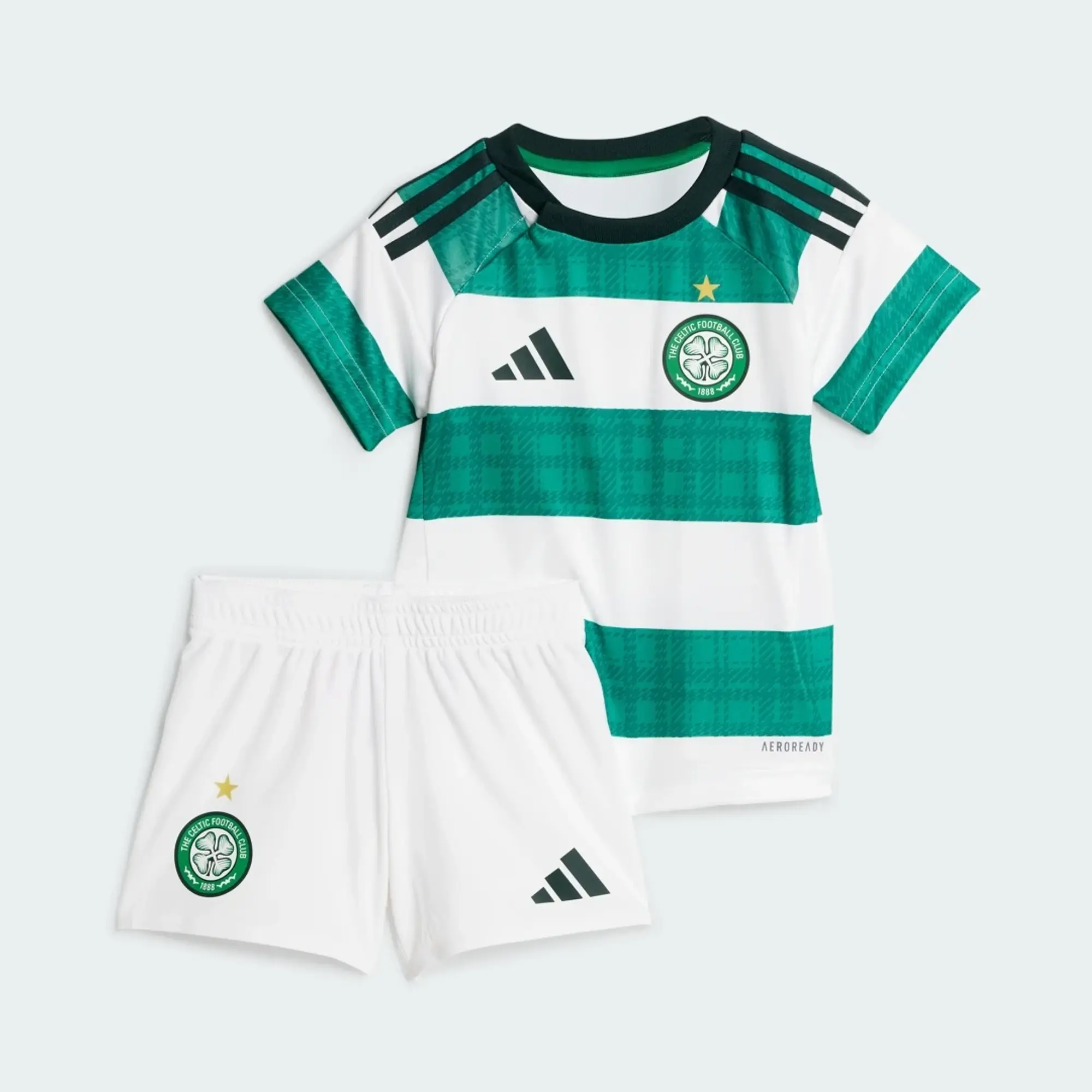 adidas Celtic FC 25/26 Home Baby Kit Kids