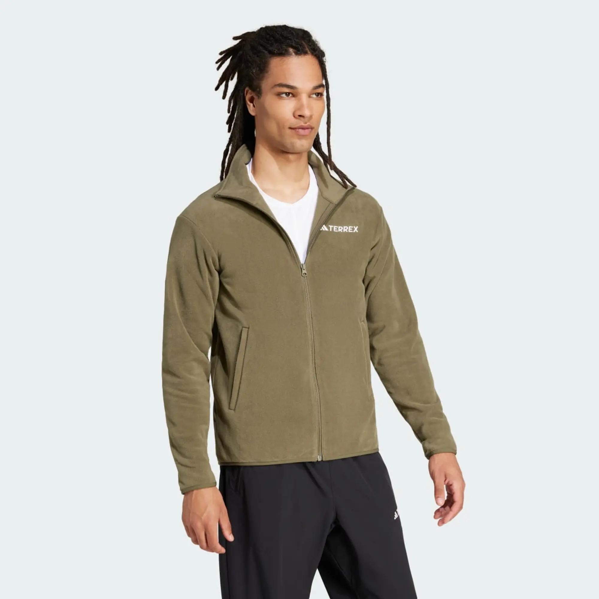 adidas Multi Essentials Full-Zip Fleece Jacket