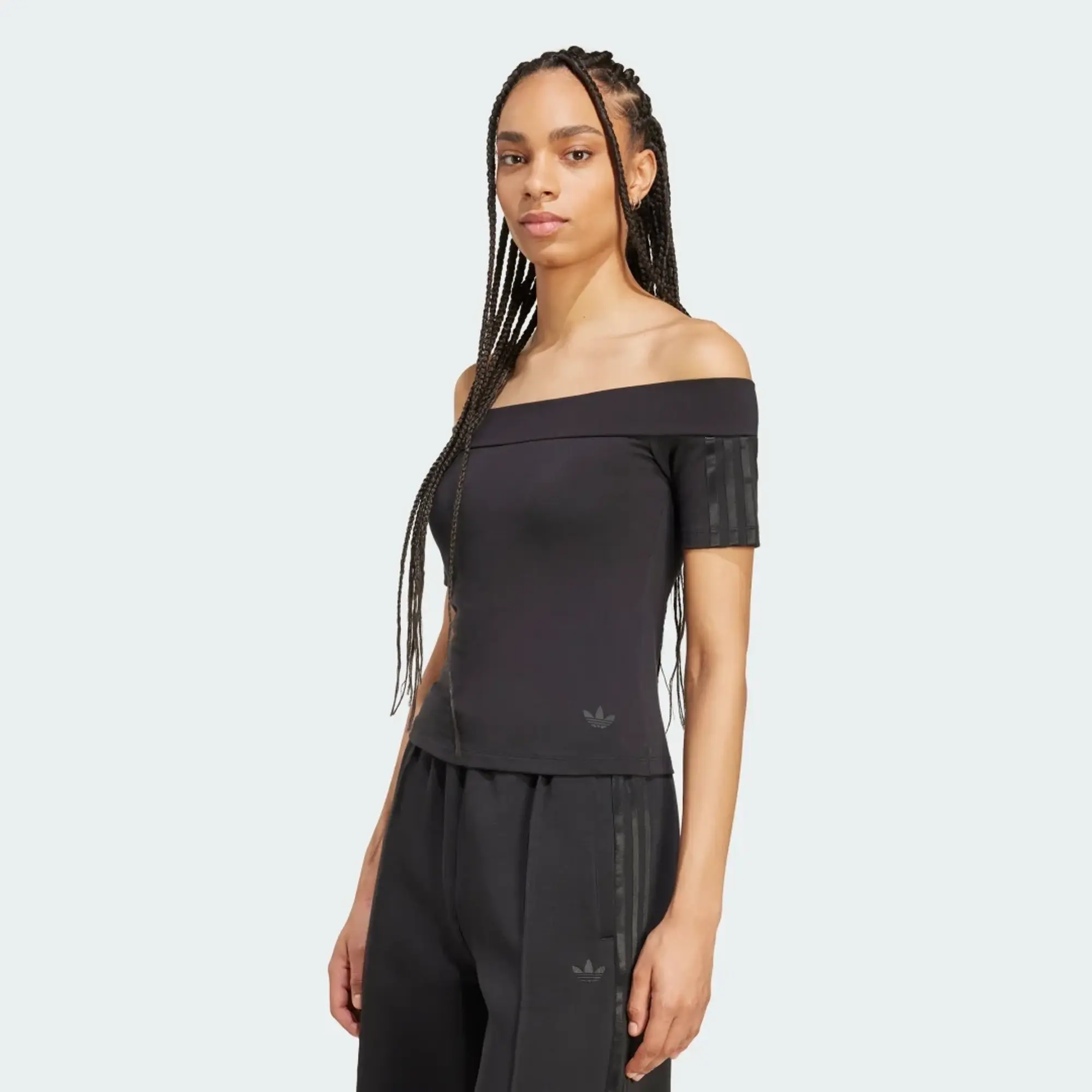 adidas Adicolor Bandeau Short Sleeve T-Shirt