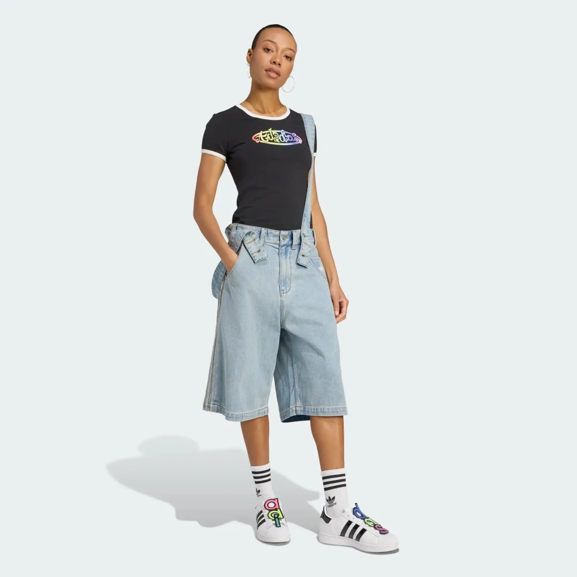 adidas adidas x Jeremy Scott Graphic Slim T-Shirt