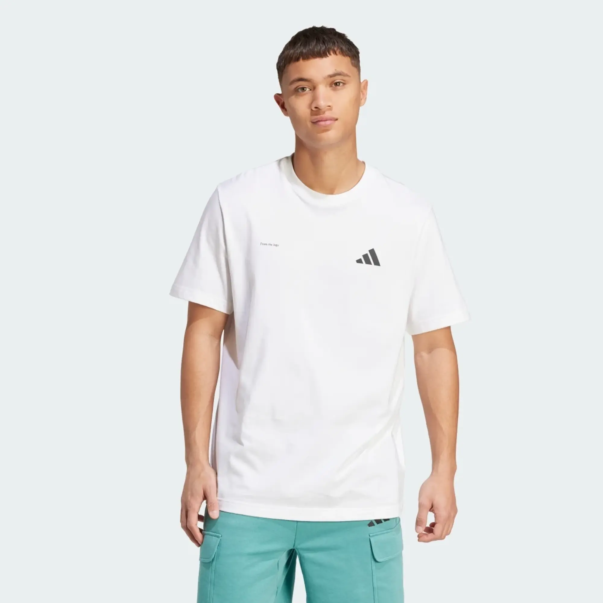 adidas Lens Power Of Three Hoop Graphic T-Shirt