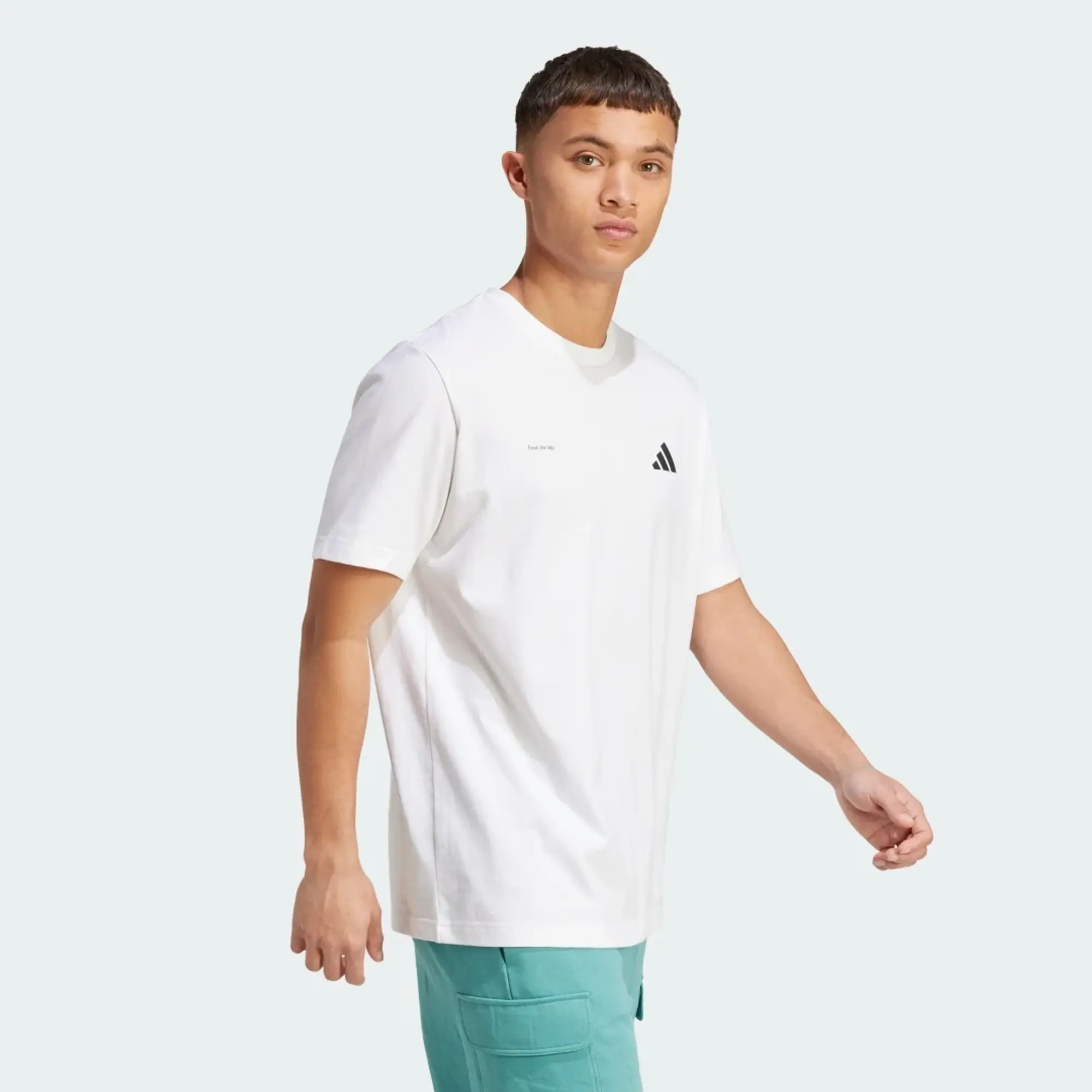 adidas Lens Power Of Three Hoop Graphic T-Shirt
