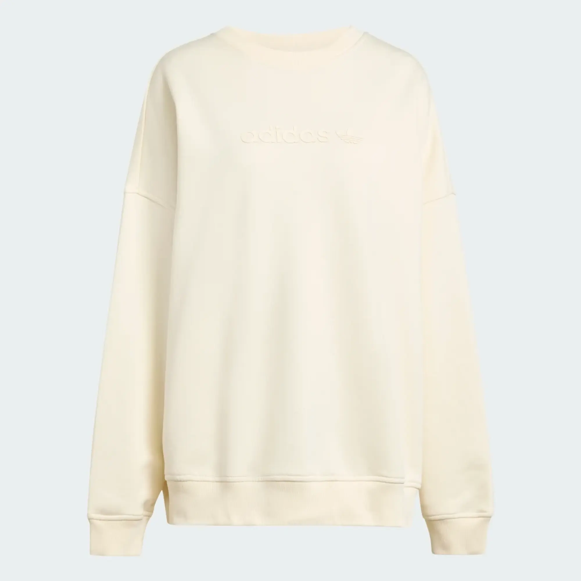 adidas Essentials Linear Oversized Crew Sweatshirt
