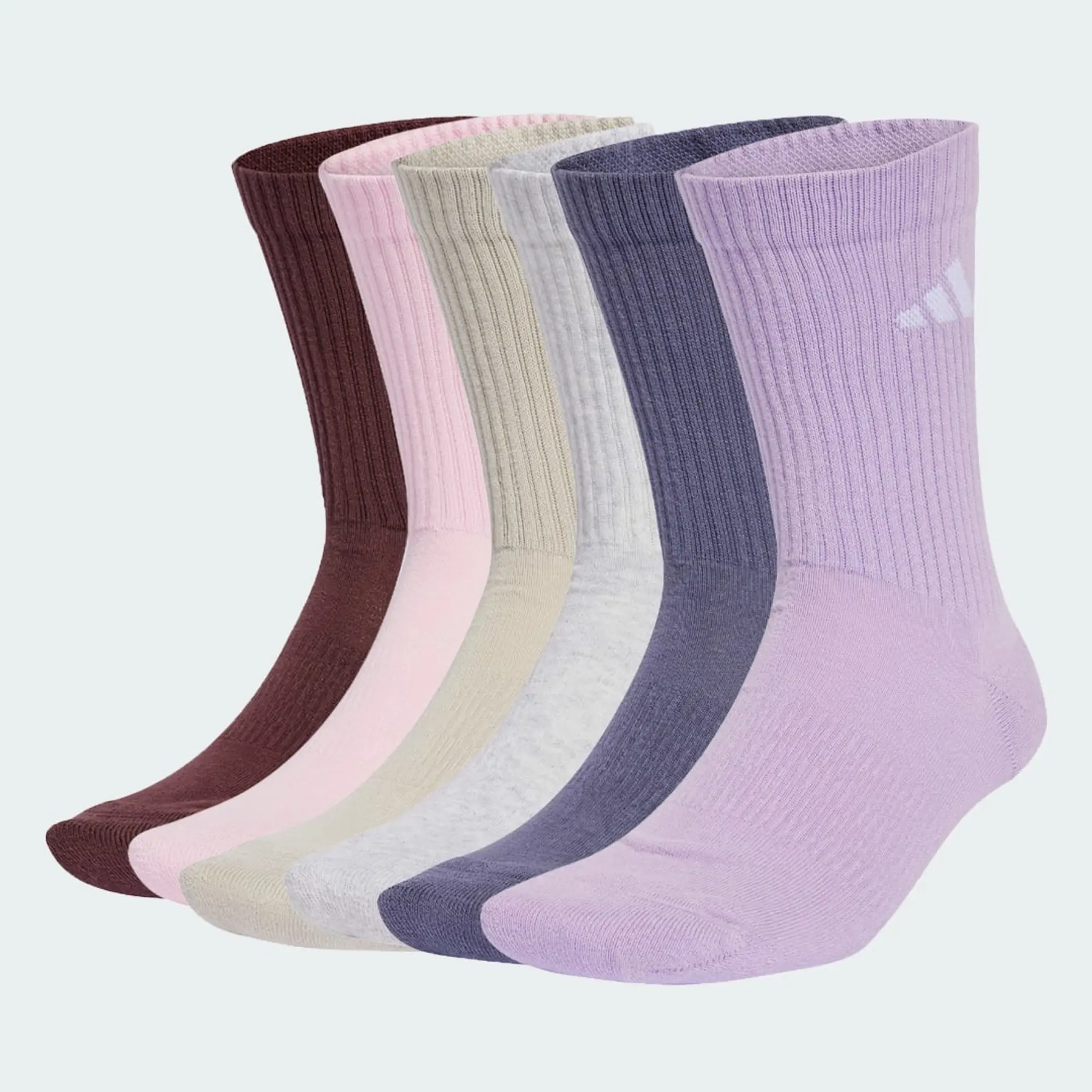 adidas Cushioned Crew Socks 6 Pairs