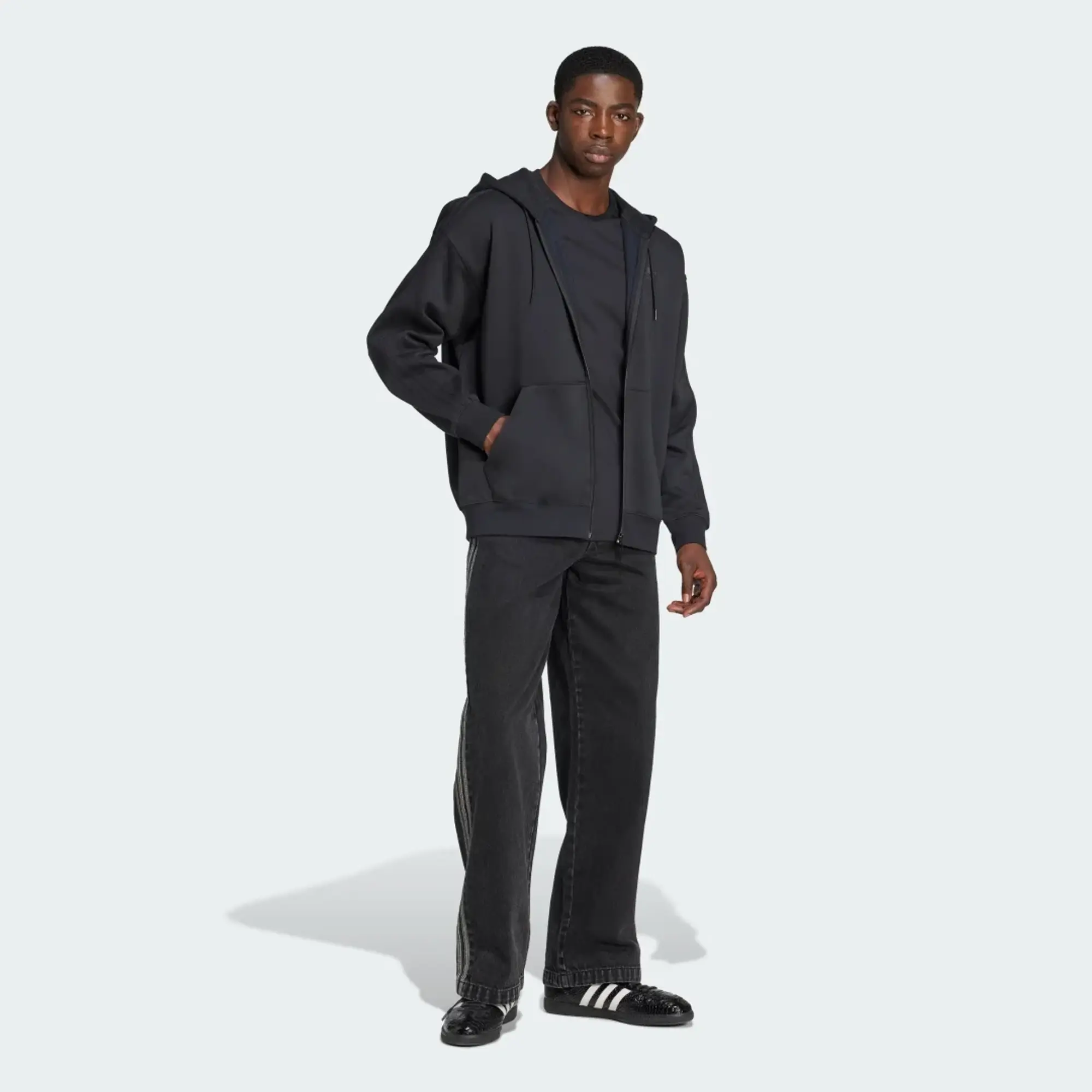 adidas adidas Adicolor Oversize Full-Zip Hoodie