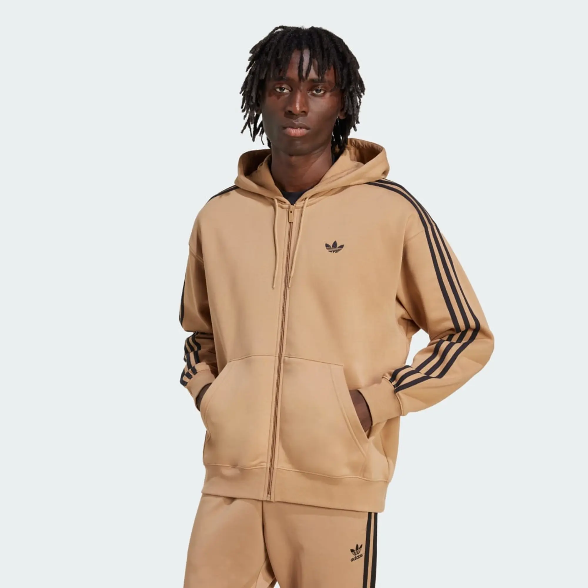 adidas adidas Adicolor Oversize Full-Zip Hoodie
