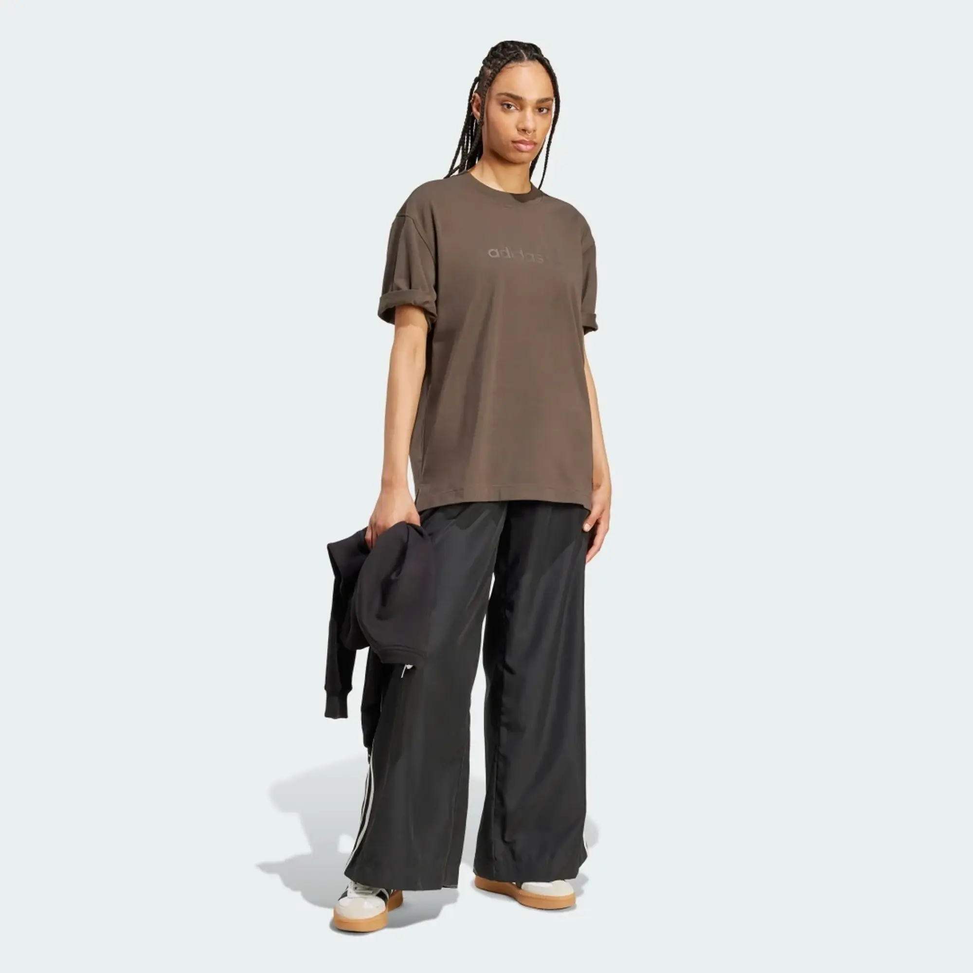 adidas Essentials Linear T-Shirt Oversized