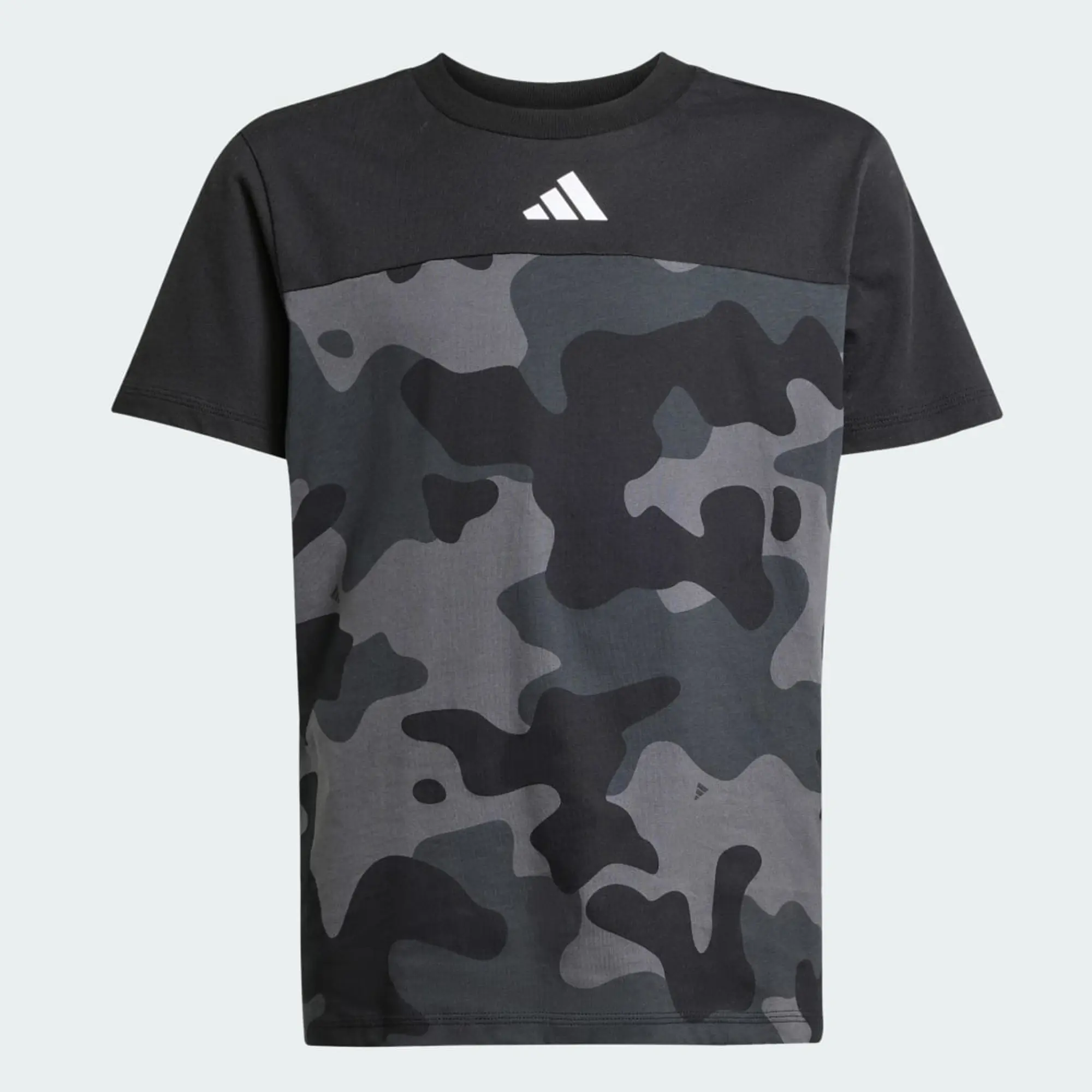 adidas Seasonal Essentials Camo Cotton T-Shirt Kids