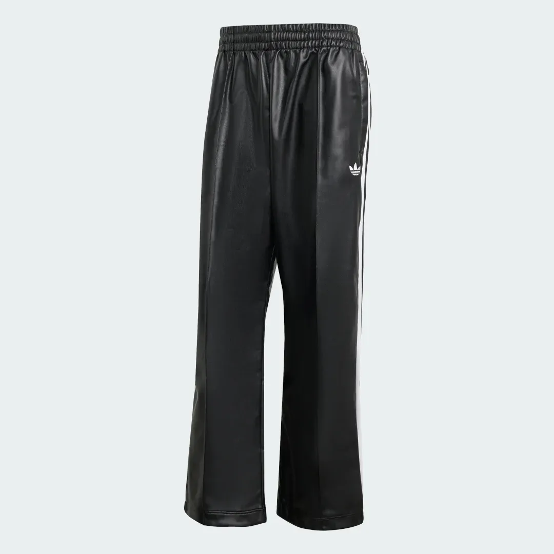 adidas adidas x Jeremy Scott Faux Leather Wide Joggers | JY2015