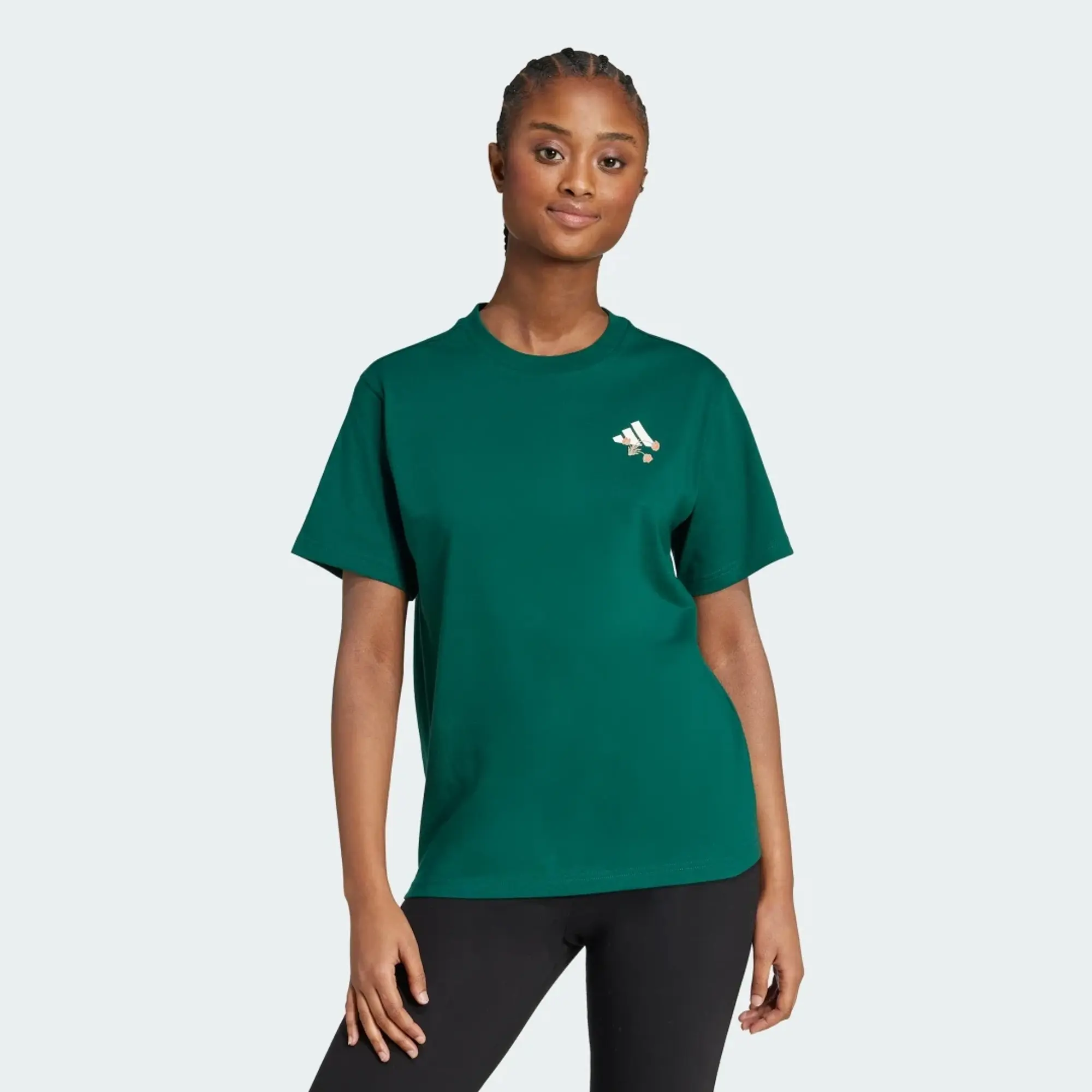 adidas Tiro Floral Graphic T-Shirt