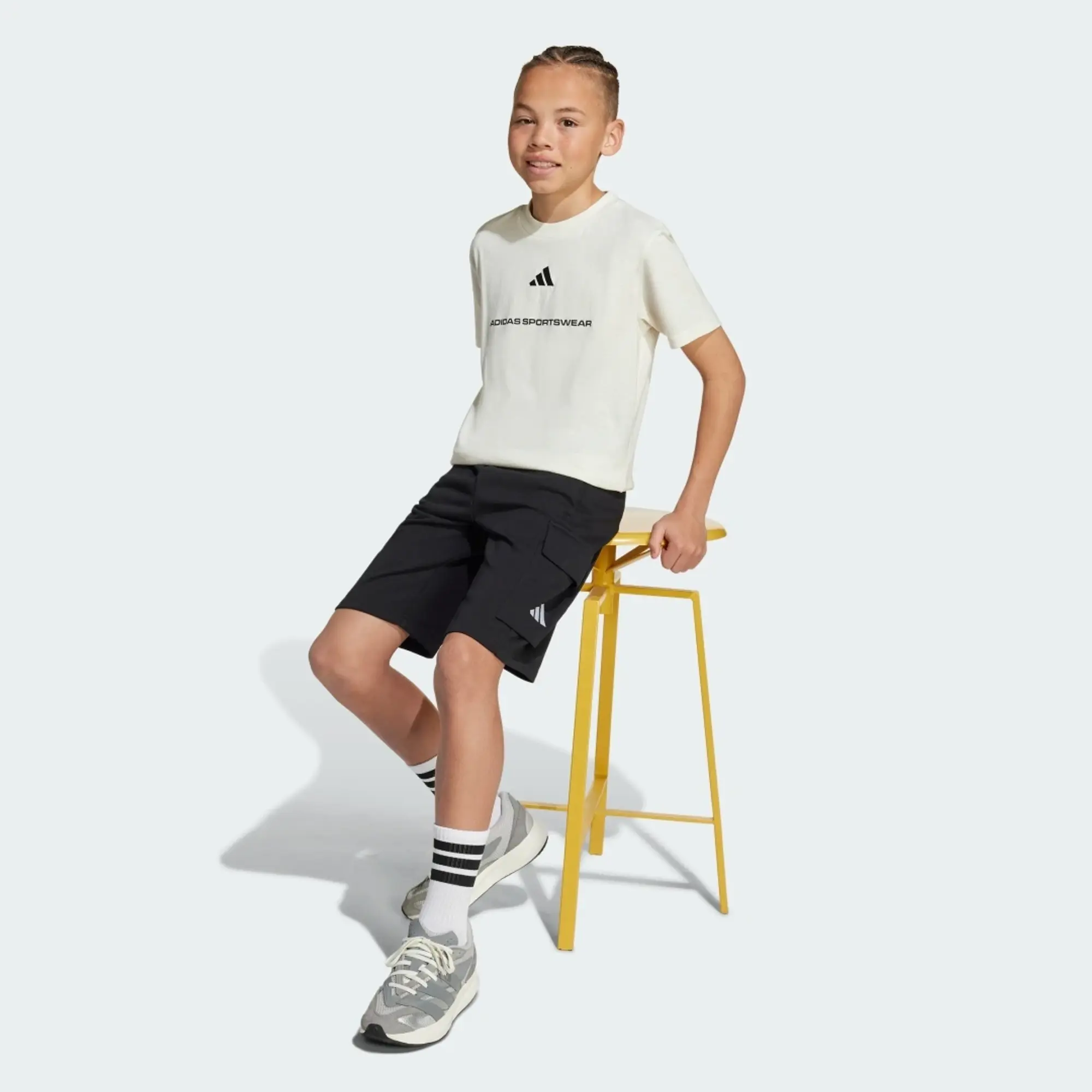 adidas adidas Boys Slogan Single Jersey T-Shirt Kids