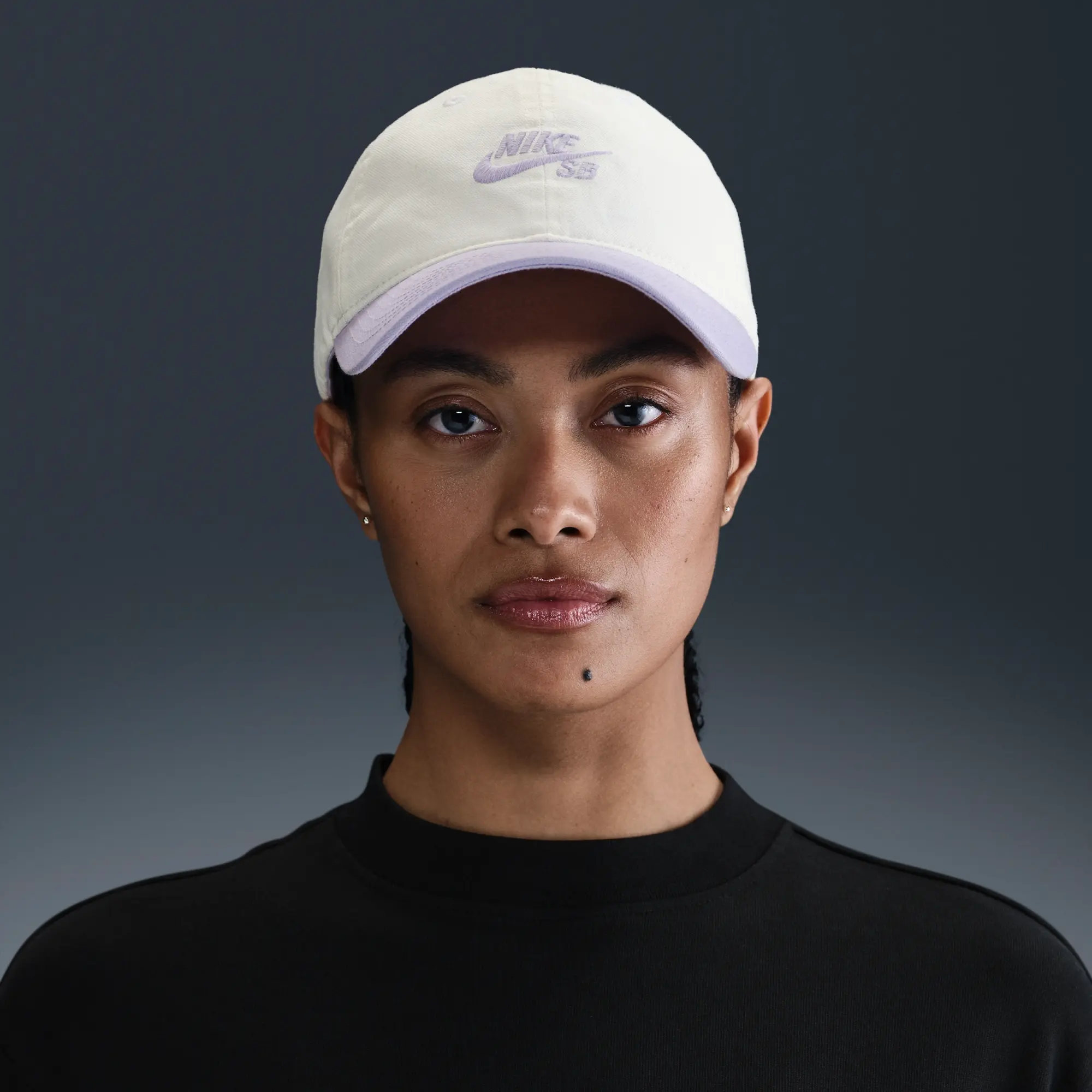 Nike SB Club Unstructured Skate Cap - White - Cotton
