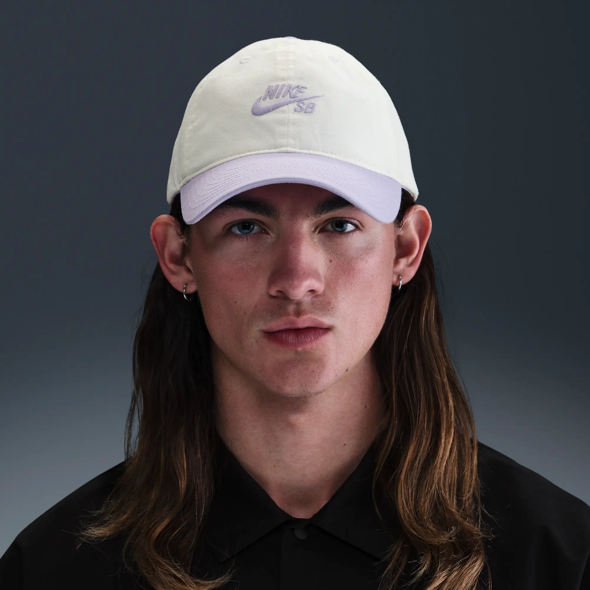 Nike SB Club Unstructured Skate Cap - White - Cotton