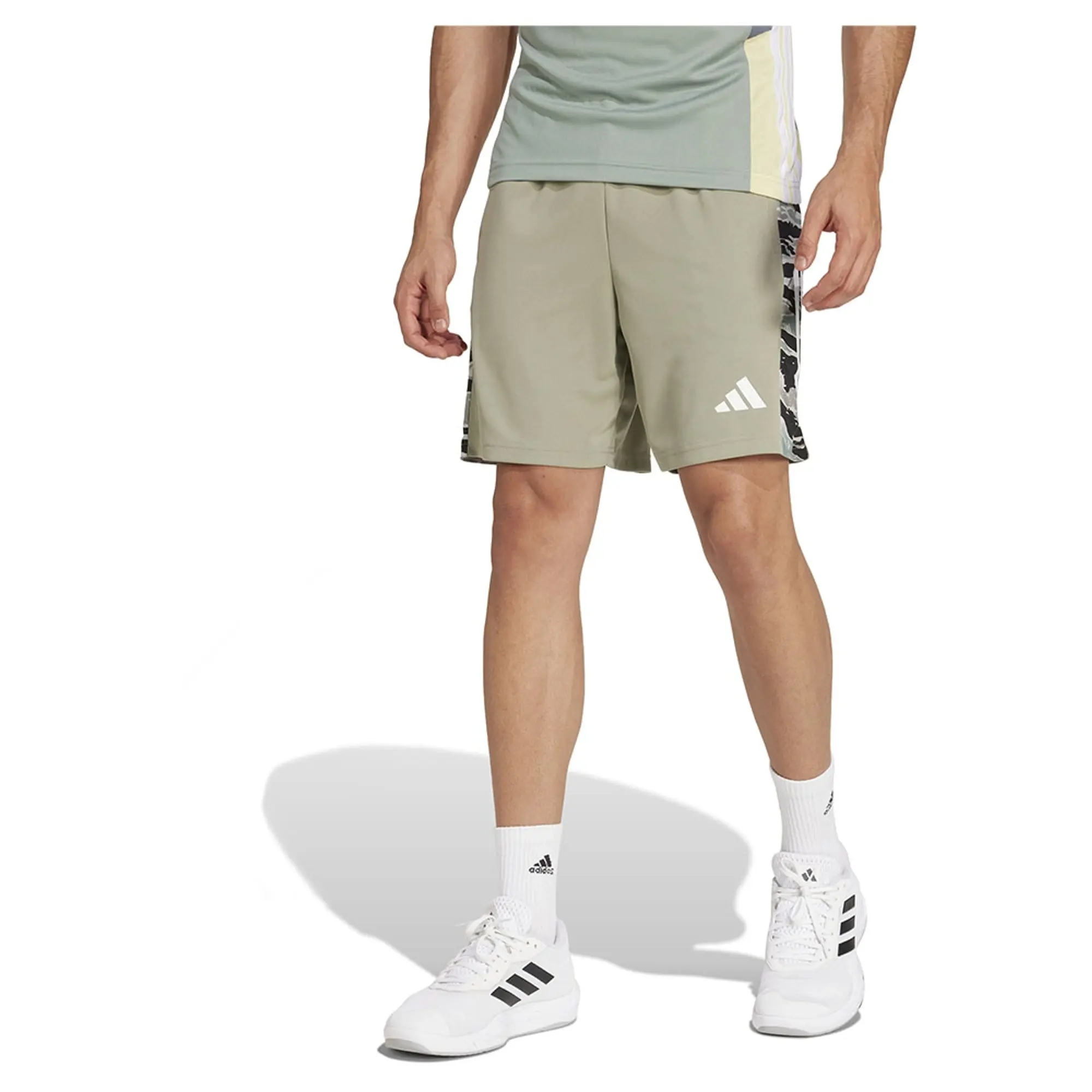 Adidas Train Essentials Camo 3 Stripes 7´´ Shorts