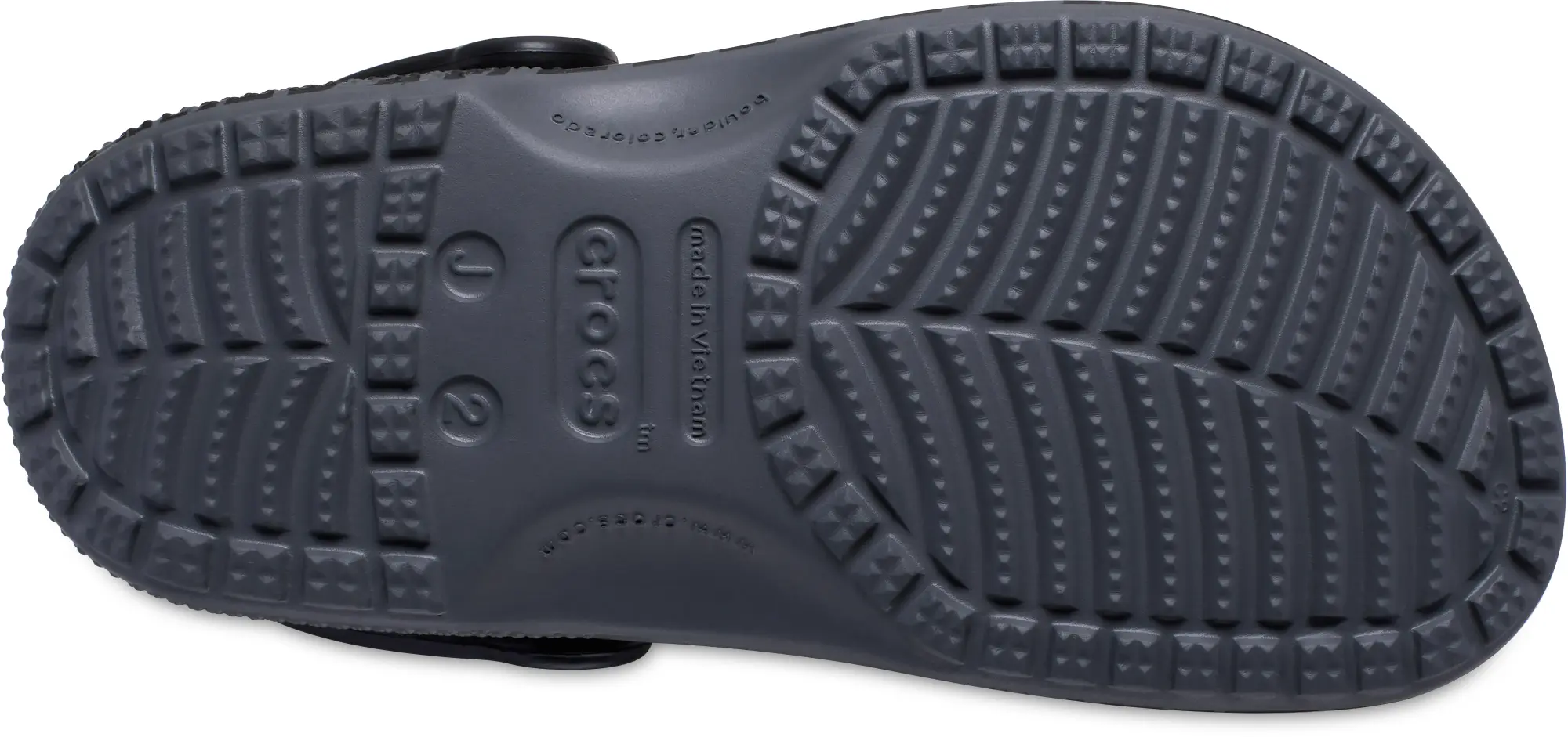 Crocs | Kids | Classic Tire Print | Clogs | Slate Grey | C11