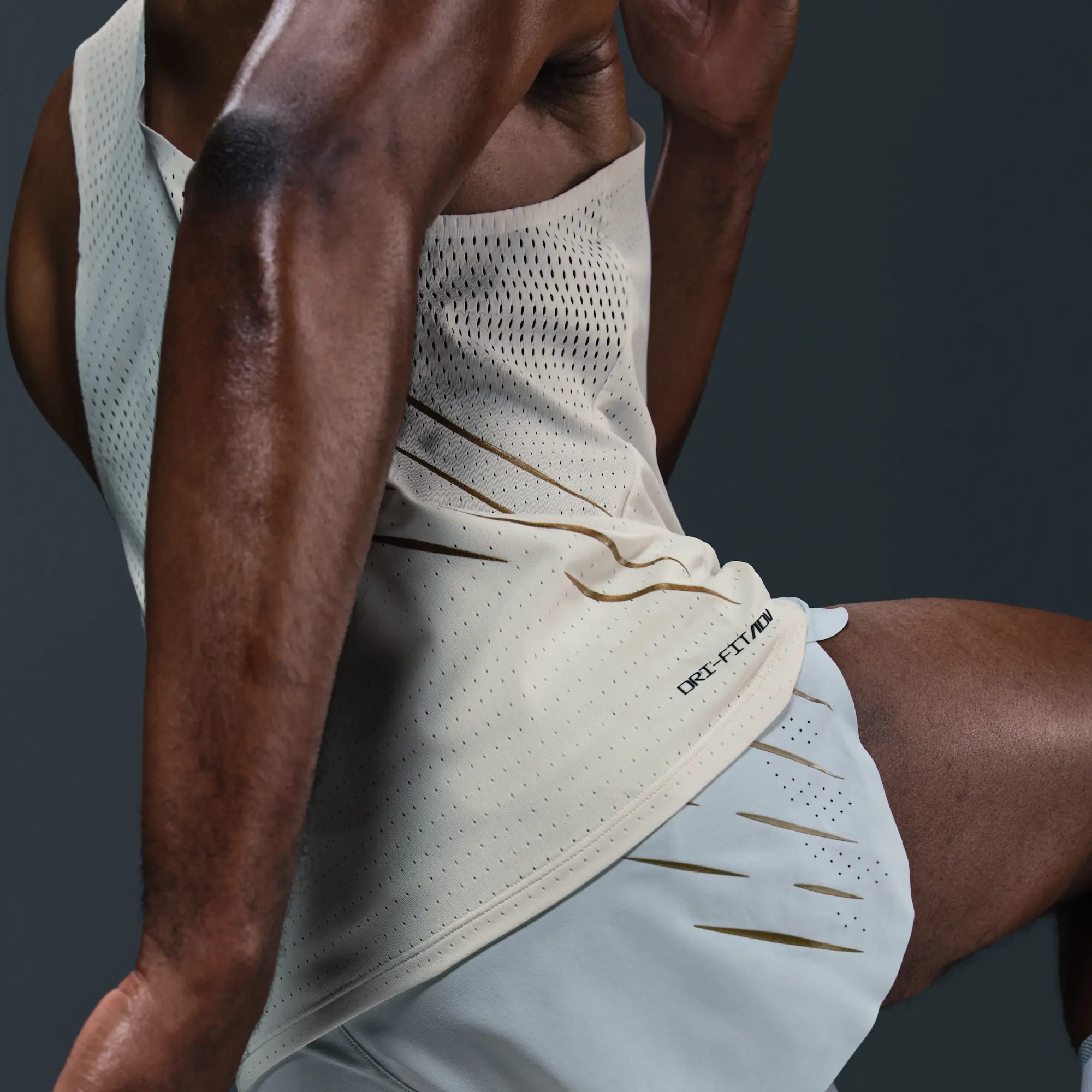 Nike AeroSwift x Jakob Men's Dri-FIT ADV Running Vest - White - Polyester