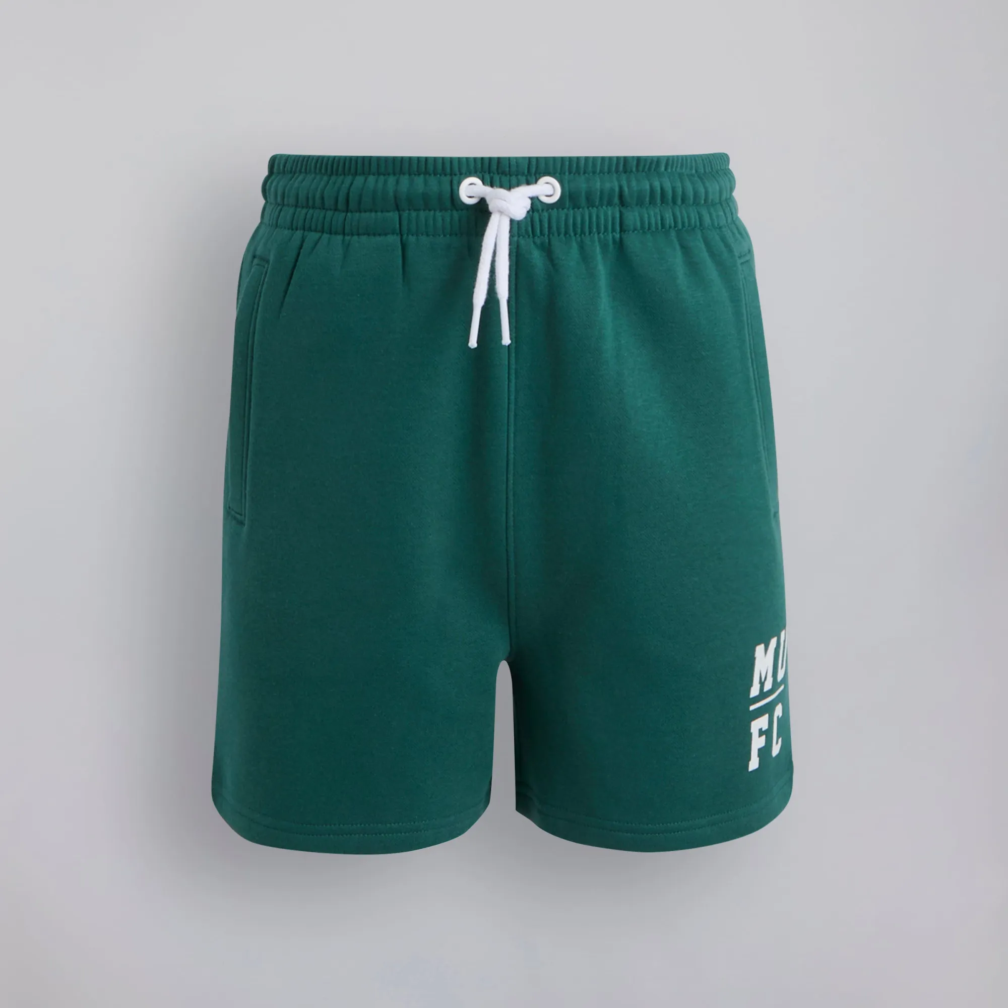 Manchester United Kids Varsity Print Shorts Green