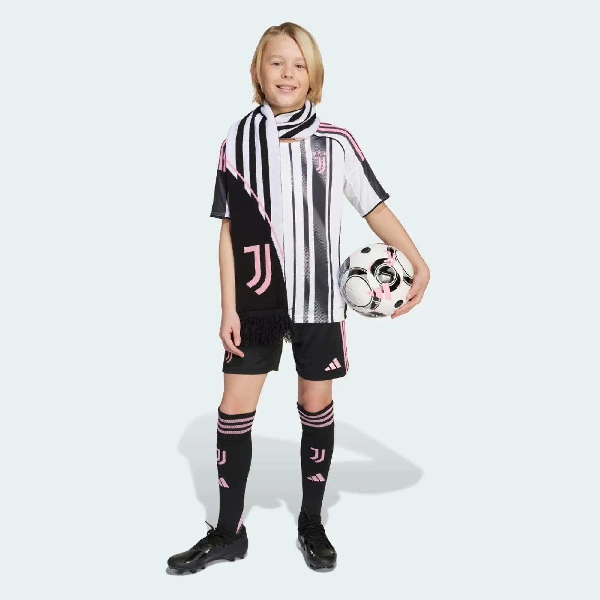 adidas Juventus 25/26 Home Jersey Kids