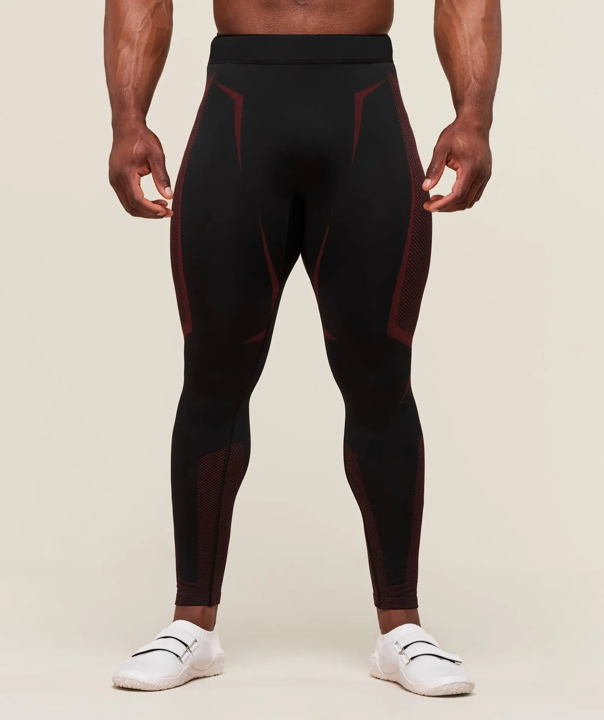  Onyx 5.0 Seamless Tight - Black/Carmine Red