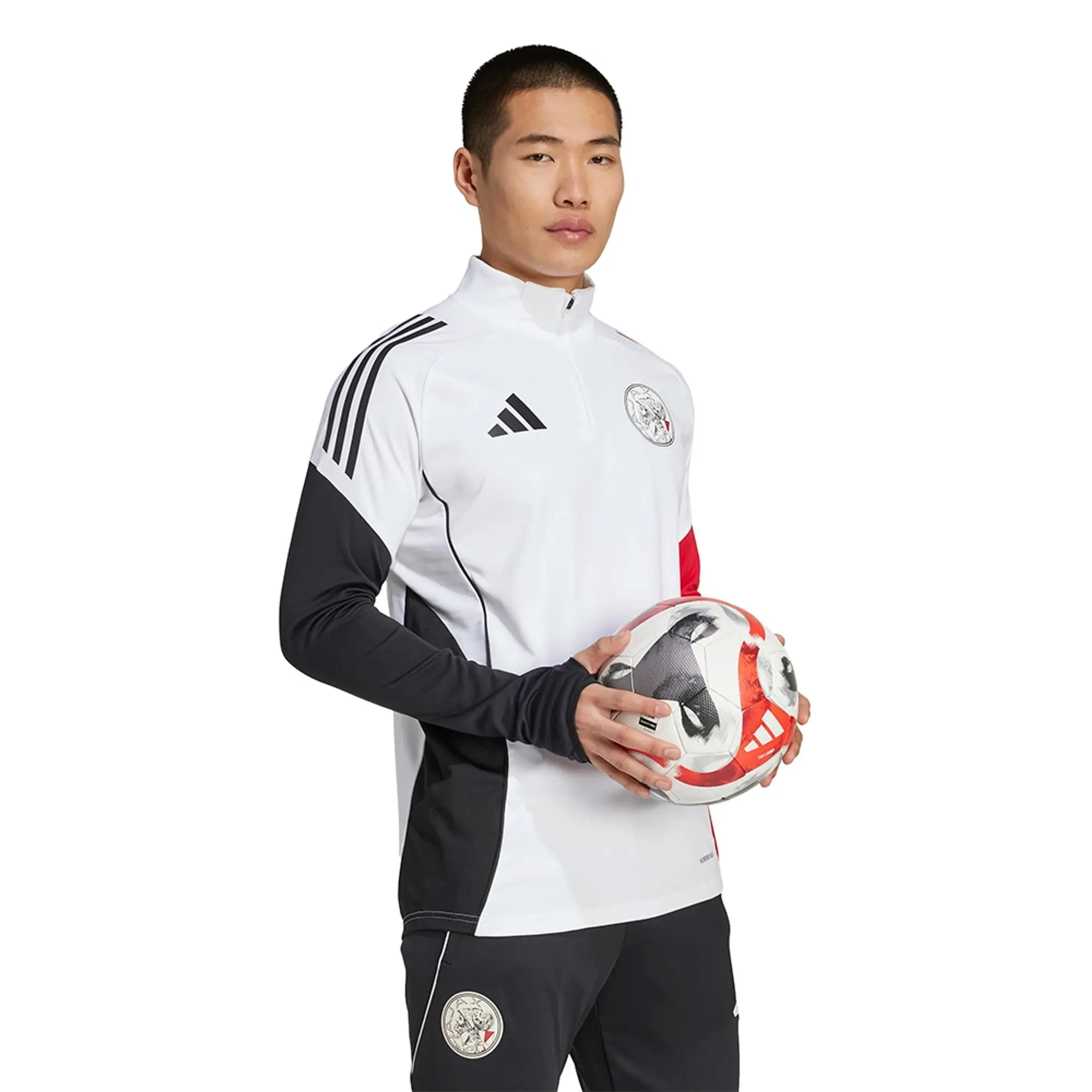 Adidas Ajax Amsterdam Tiro 25 Competition Half Zip Sweatshirt
