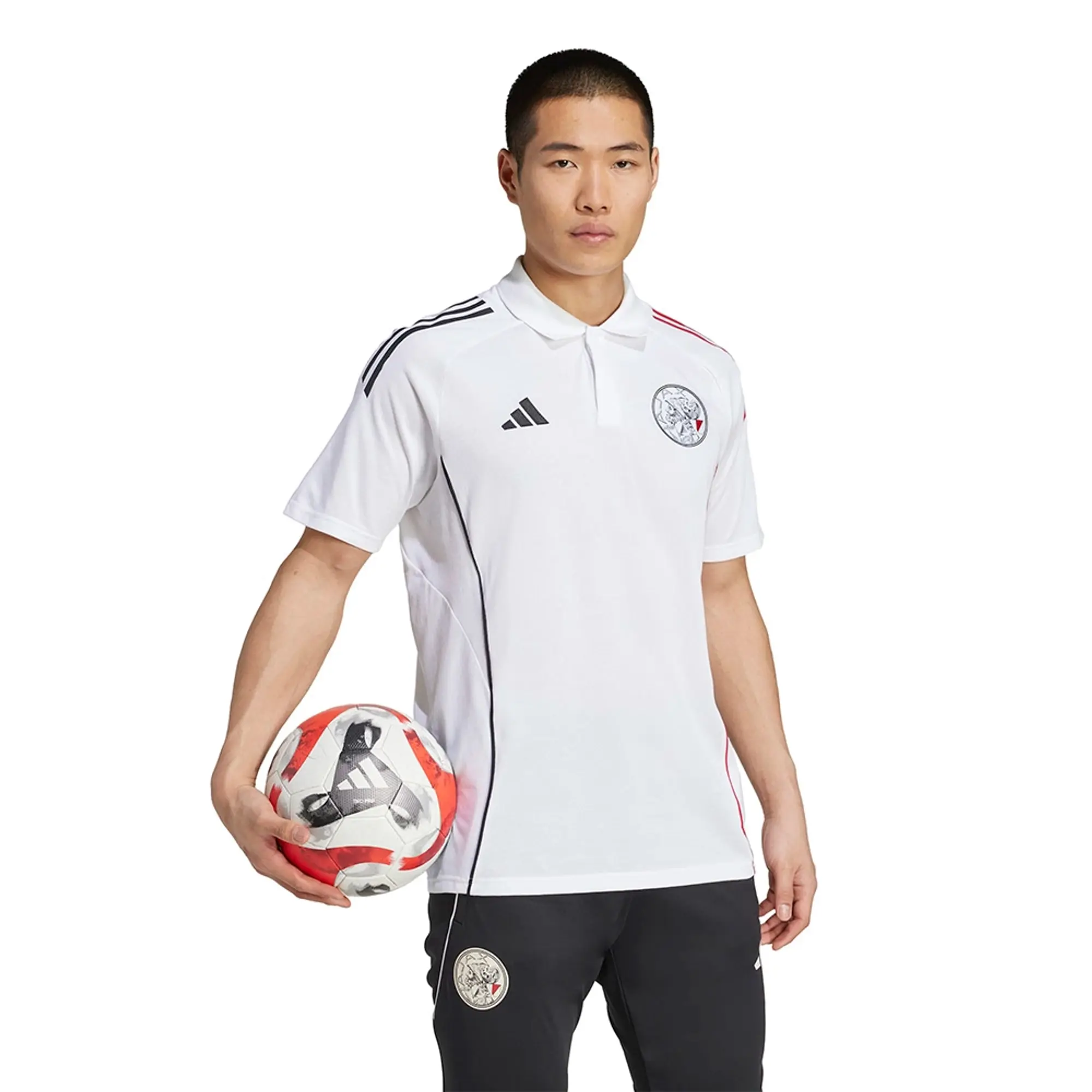 Adidas Ajax Amsterdam Tiro 25 Competition Short Sleeve Polo