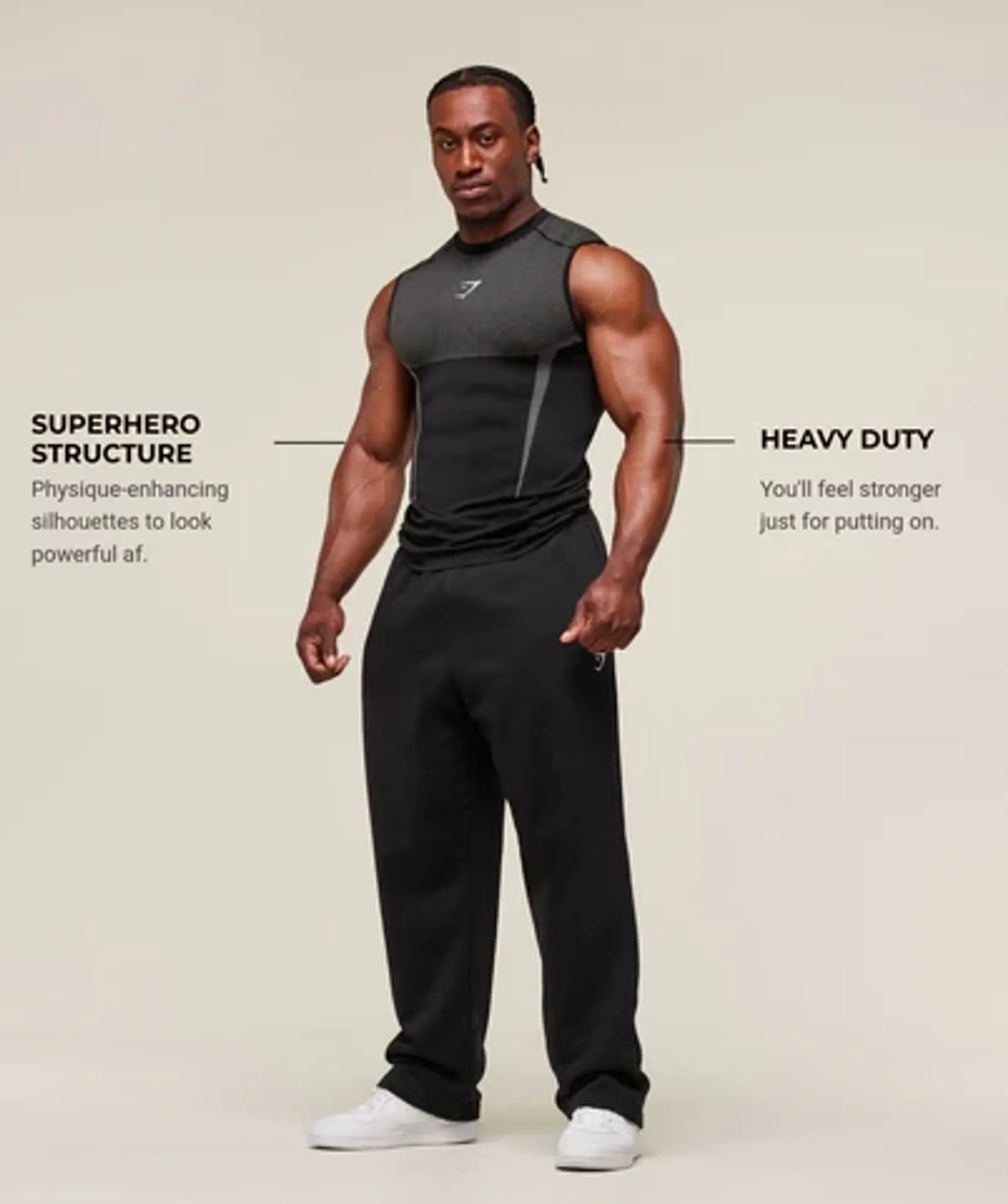 Onyx 5.0 Tank - Black/Light Grey | 5063168930836 | FOOTY.COM