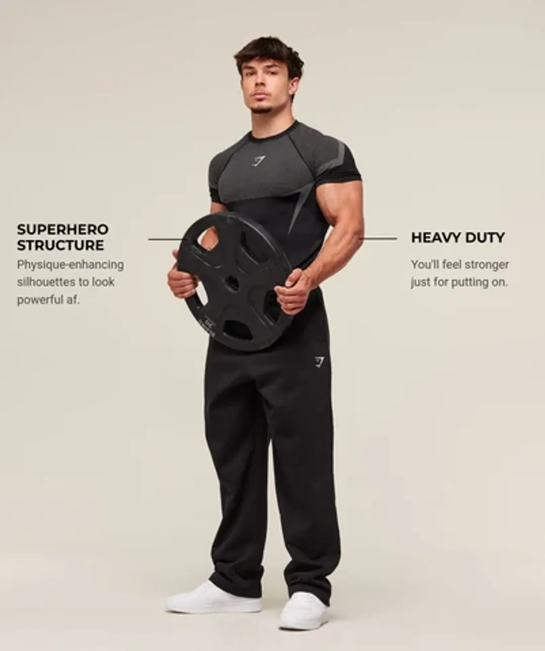 Onyx 5.0 Seamless T-Shirt - Black/Light Grey | 5063168993831