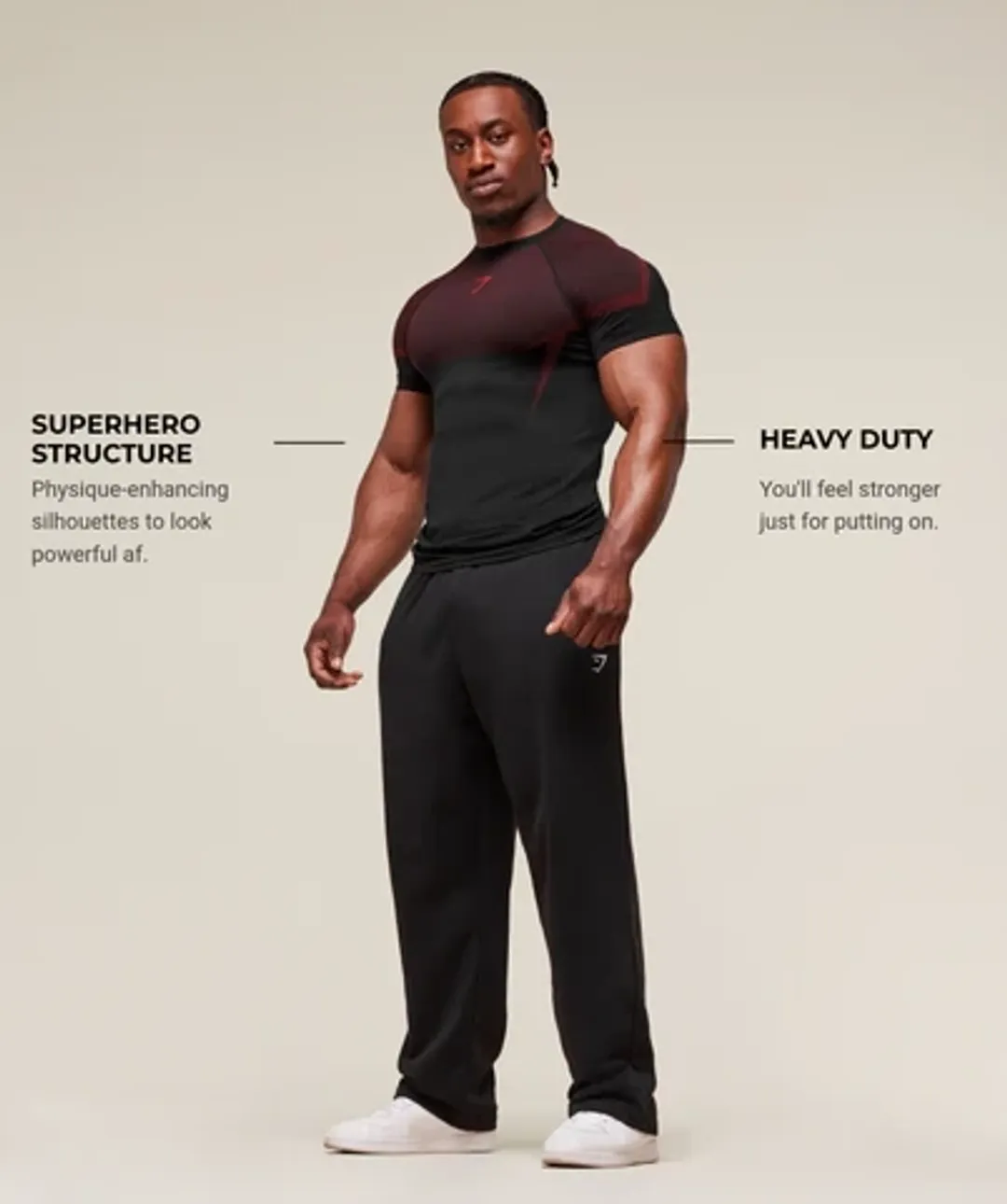 Onyx 5.0 Seamless T-Shirt - Black/Carmine Red | 5063168994470