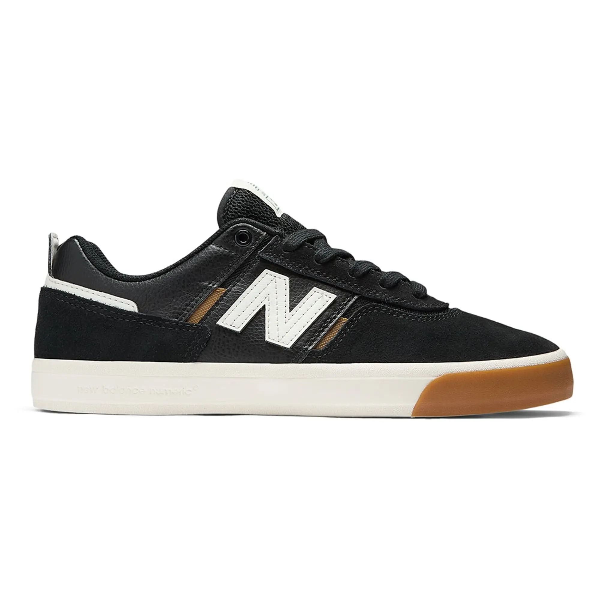 New Balance Men's NB Numeric Jamie Foy 306 in Black/White Suede/Mesh
