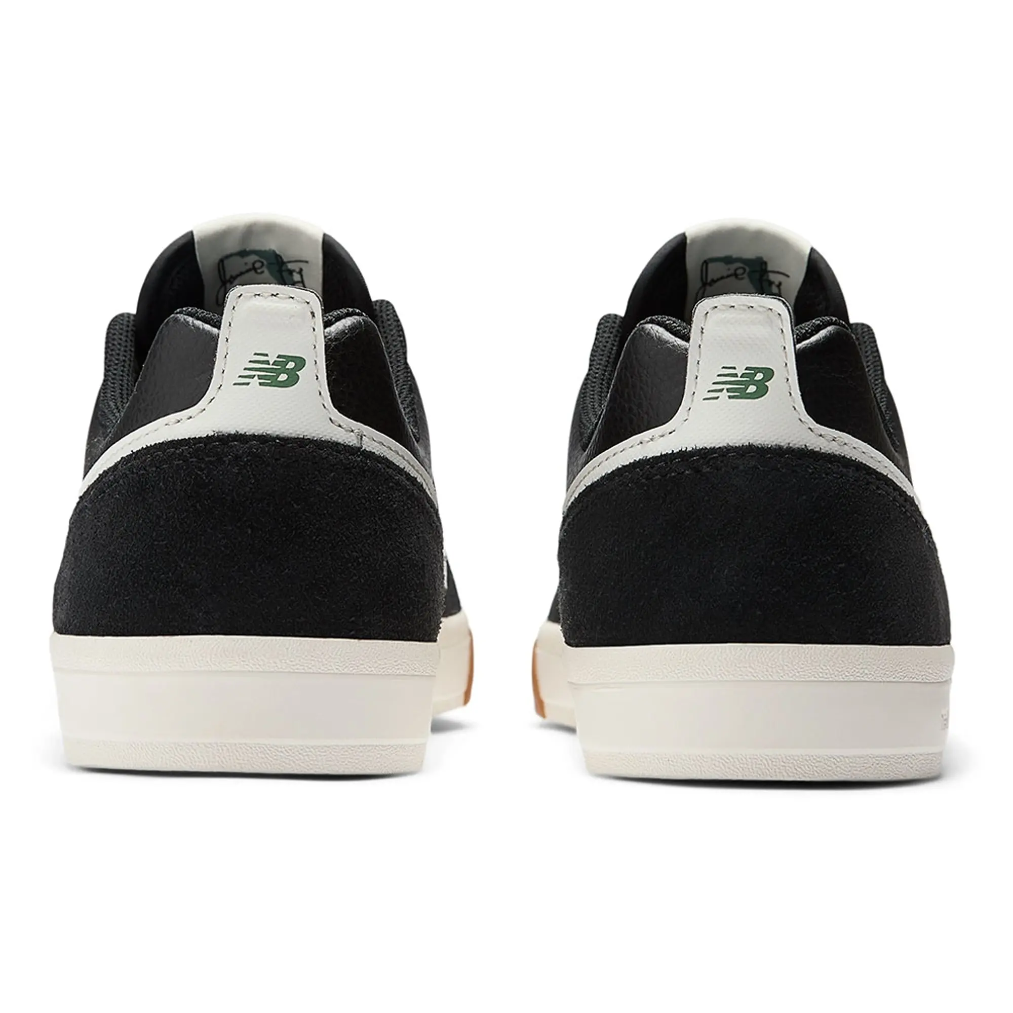 New Balance Men's NB Numeric Jamie Foy 306 in Black/White Suede/Mesh