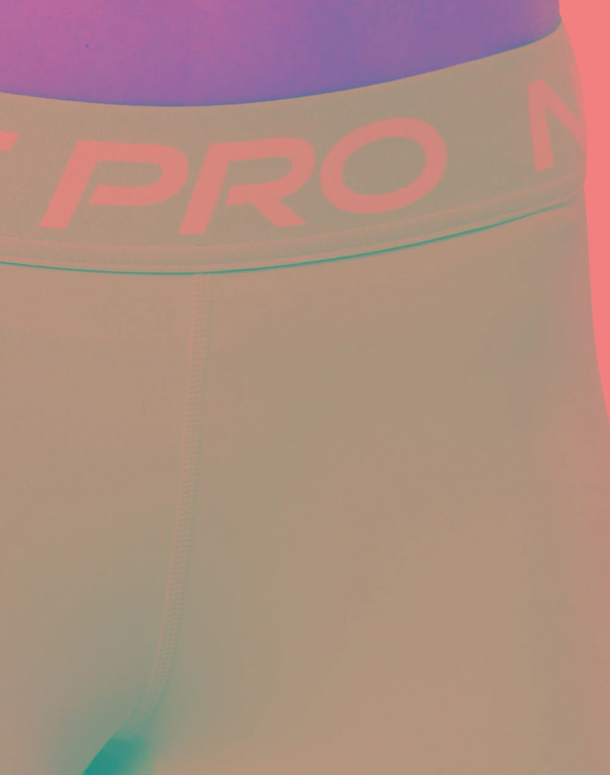 Women's Nike Pro 3in Shorts in Purple/White 