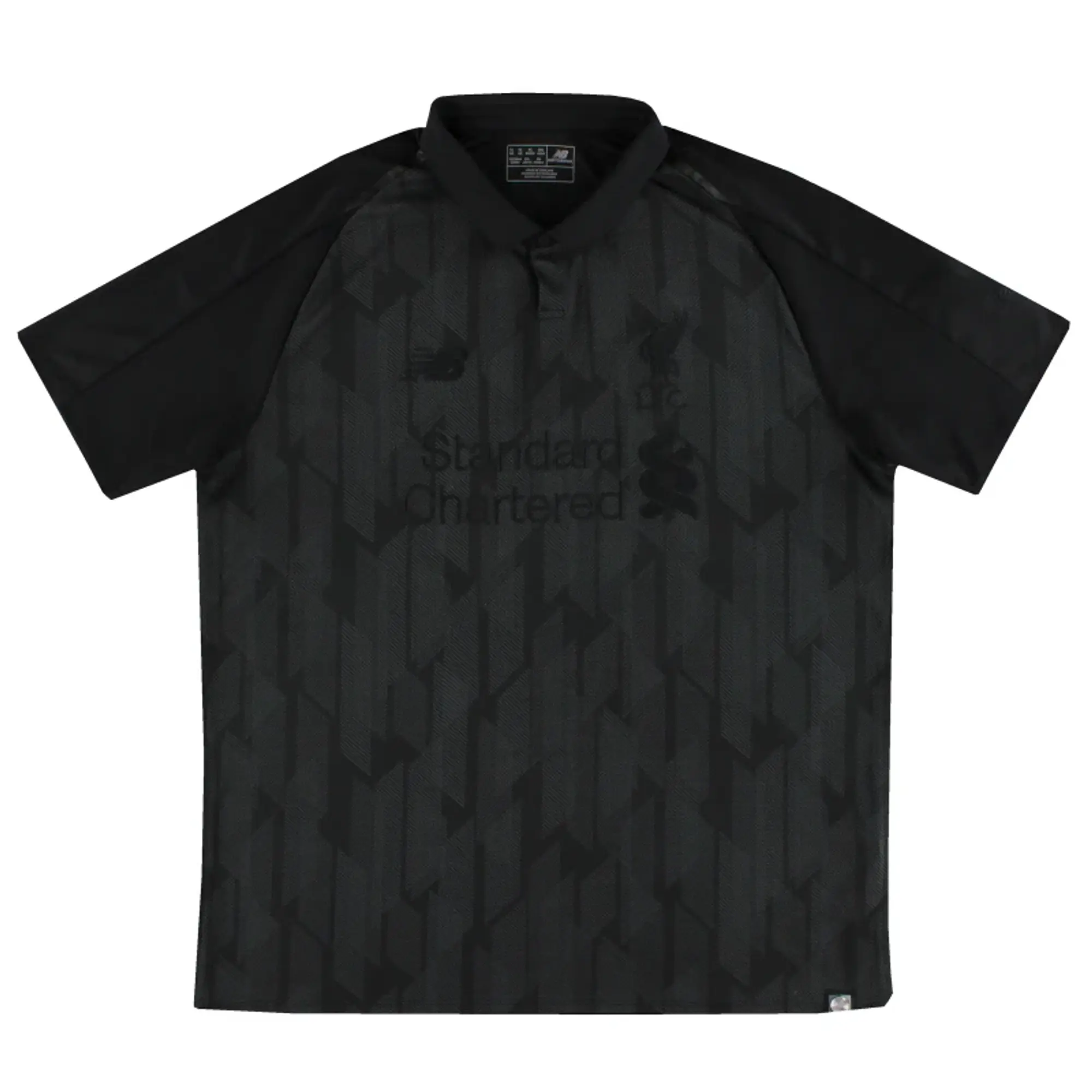 2018-19 Liverpool New Balance Limited Edition Blackout Shirt *Mint* XL - Liverpool / Mint / XL