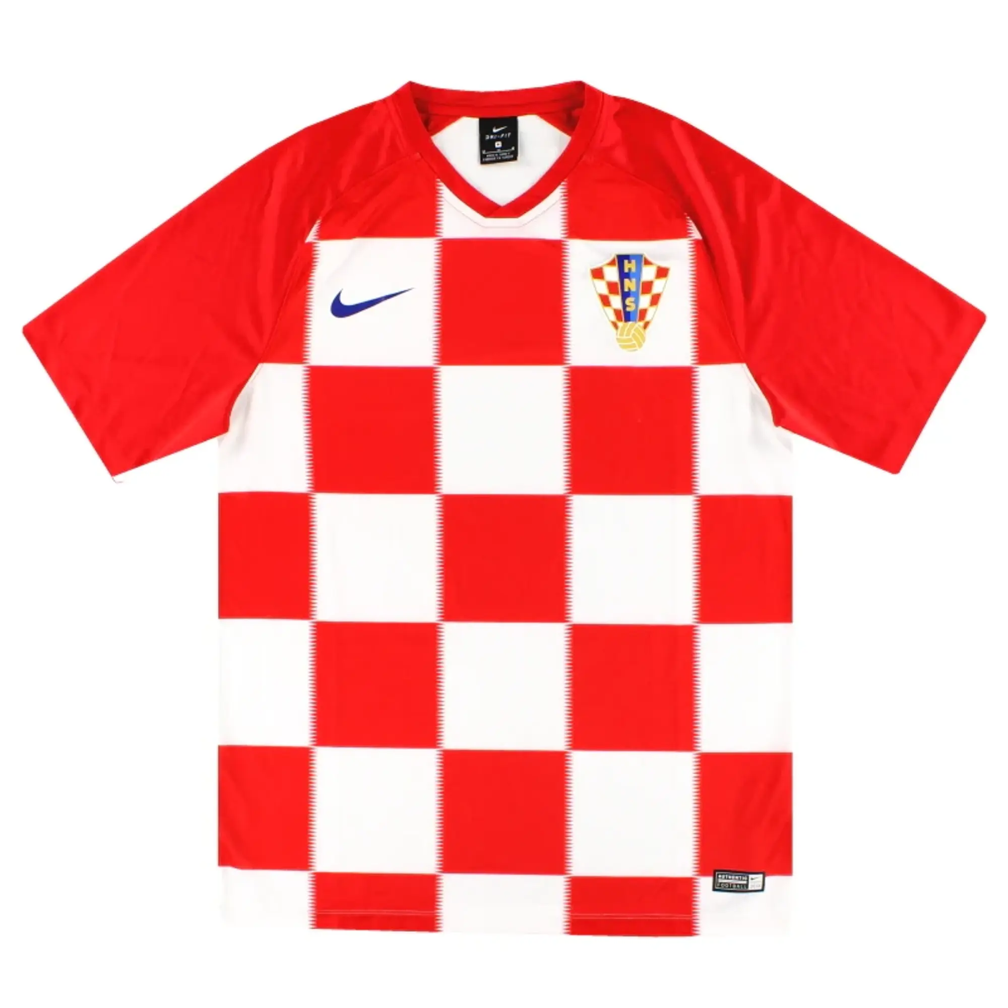 2018-19 Croatia Nike Basic Home Shirt *As New* M - Croatia / As New / Medium