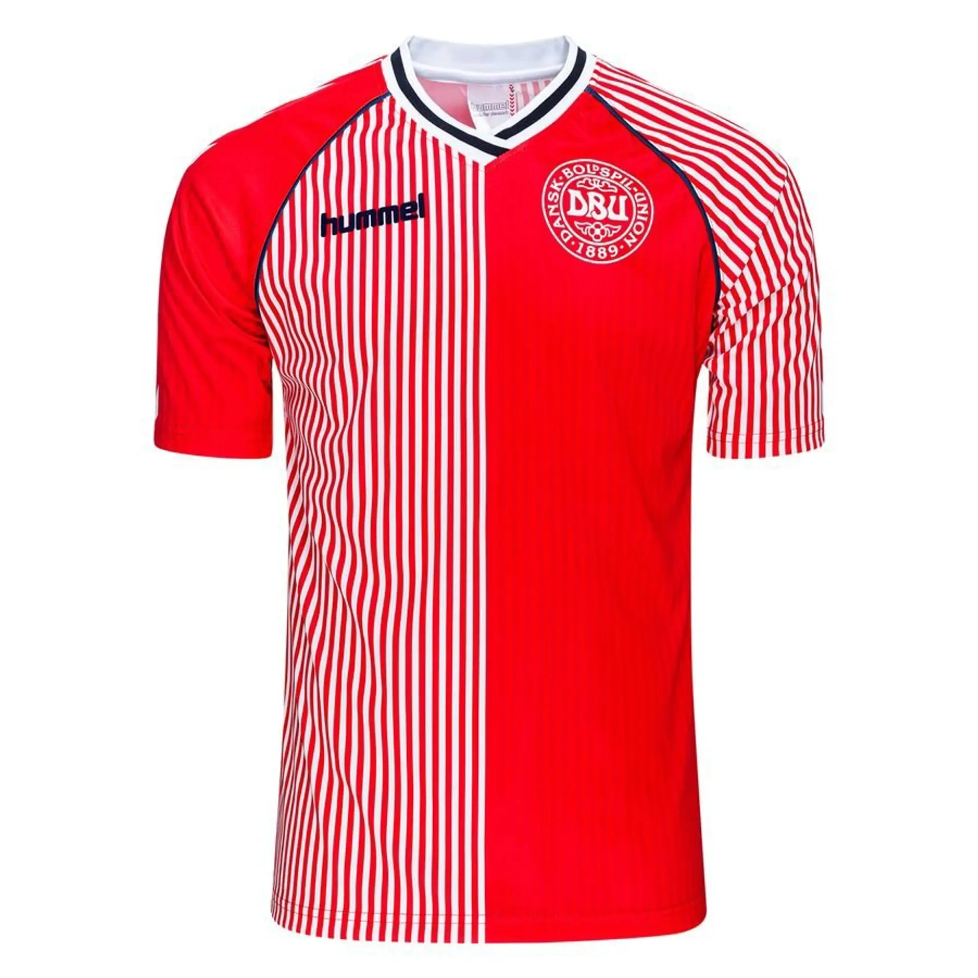 Denmark Home Shirt World Cup 1986 Limited Edition - ['Red', 'White']