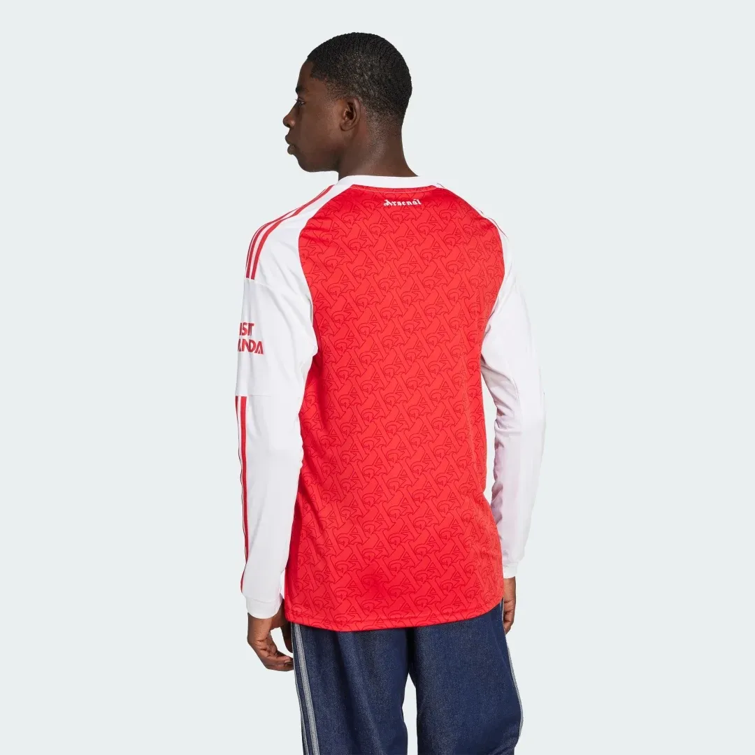 adidas Arsenal Mens LS Home Shirt 2025/26 | JI9536 | FOOTY.COM