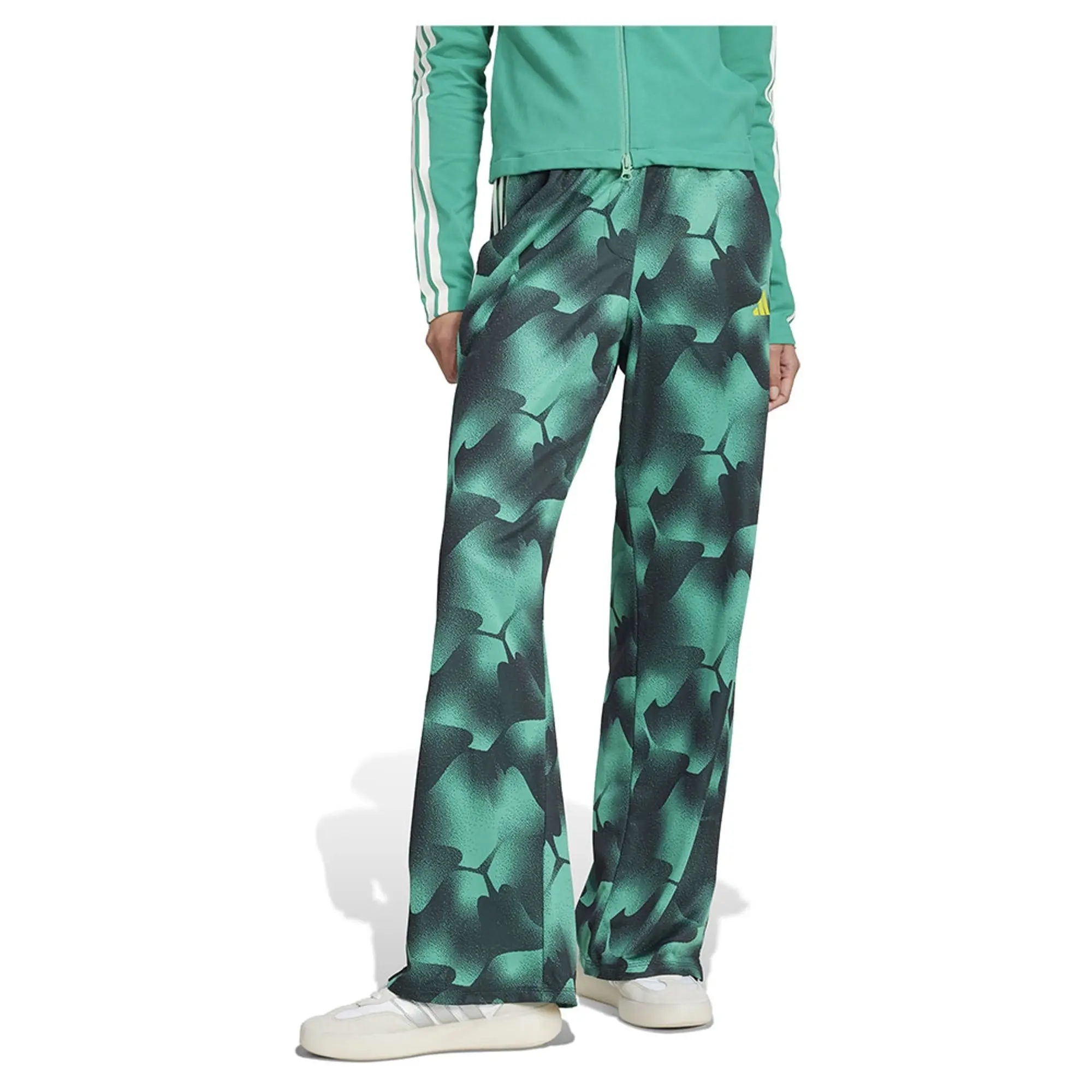 Adidas Tiro Cut 3 Stripes Mesh Wide Leg Tracksuit Pants