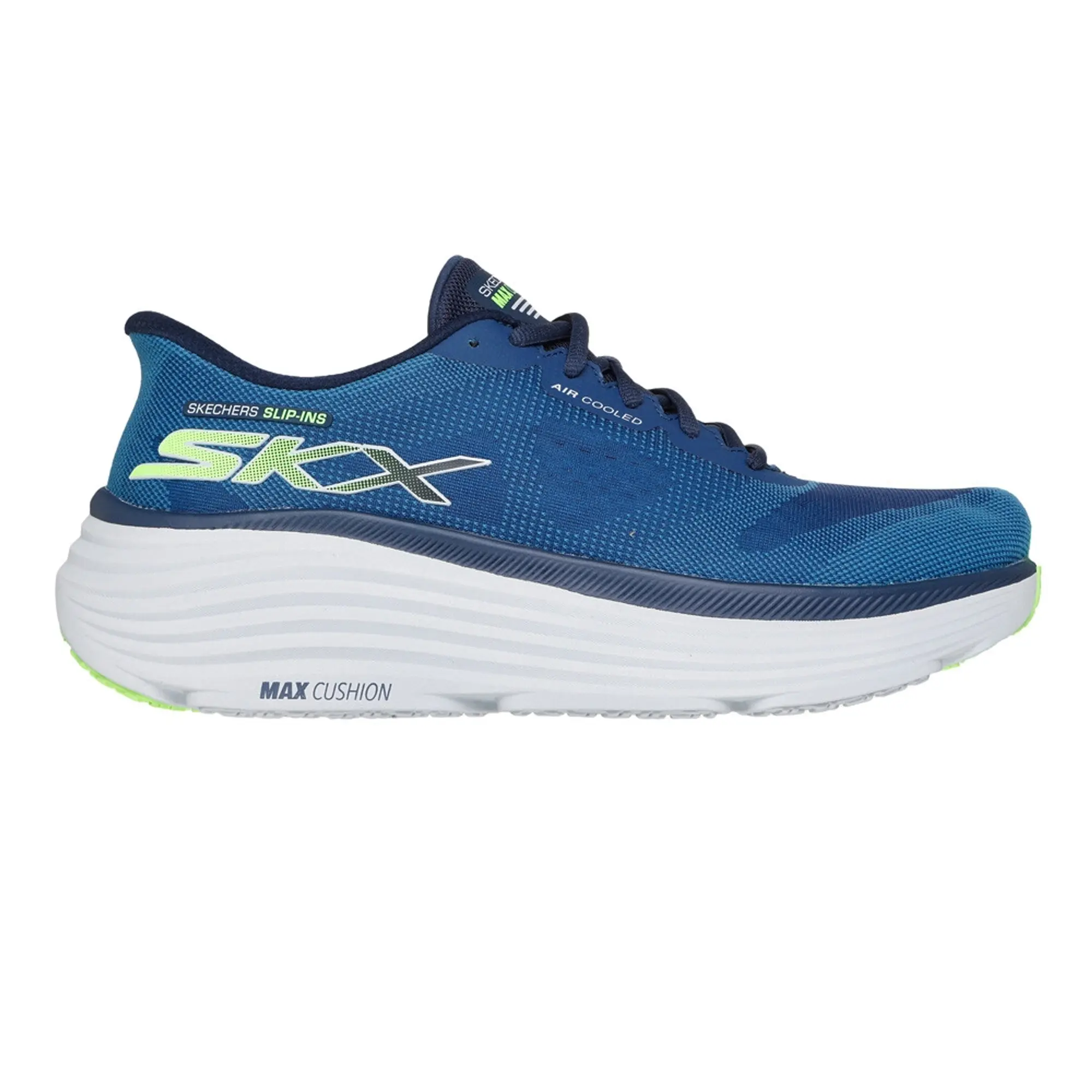 Skechers Men's Slip-ins: Max Cushioning Endeavour - Exciton Sneaker in Navy Blue