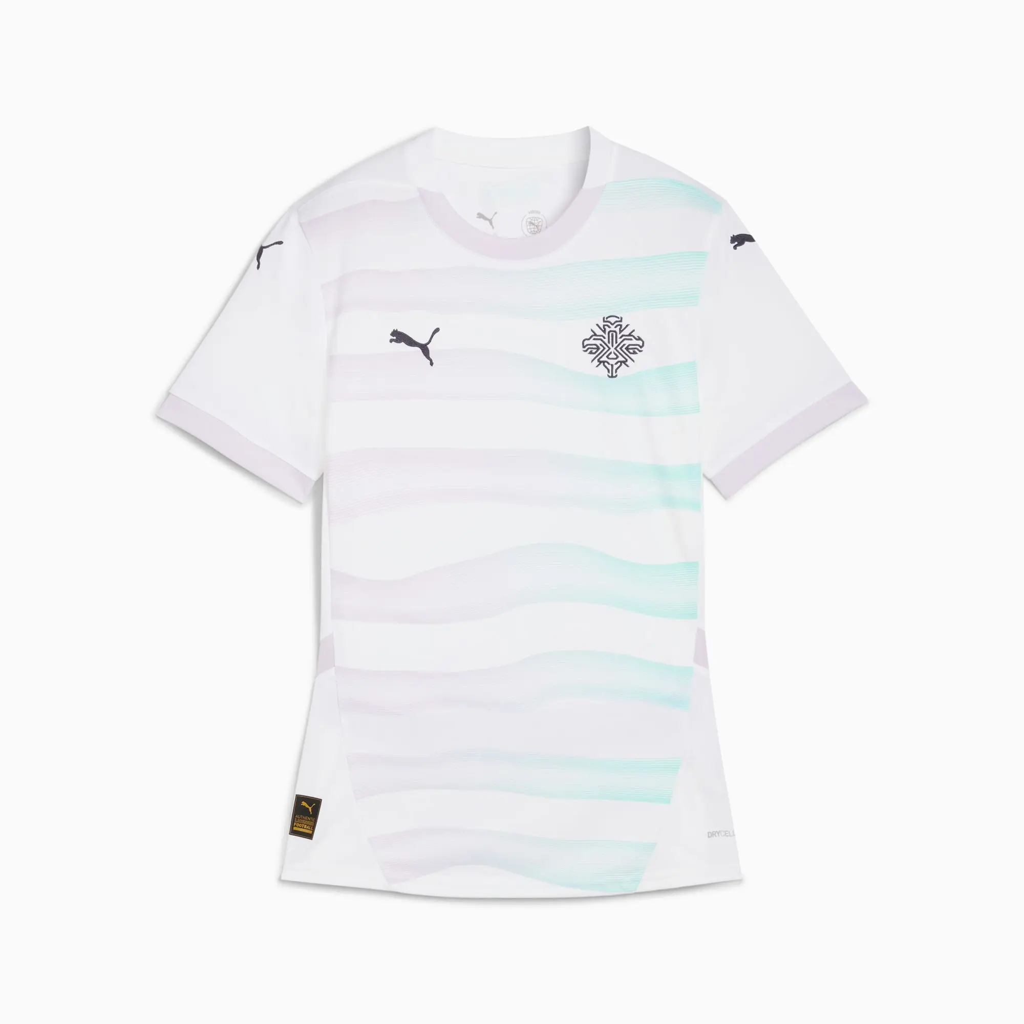PUMA Iceland Women's Team 2025 Away Jersey Women, Dark Blue, size Large