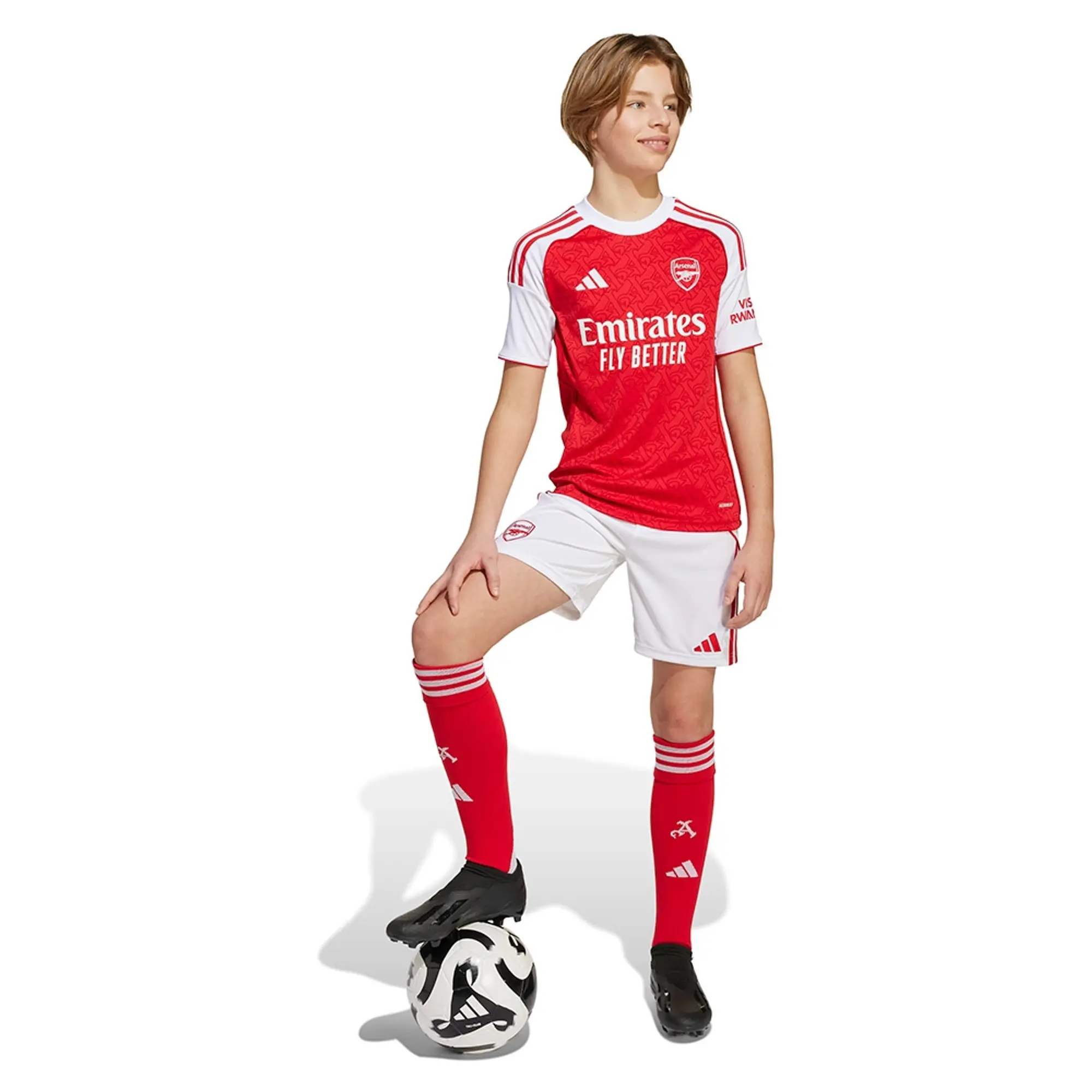 Arsenal adidas Home Shorts 2025-26 - Kids