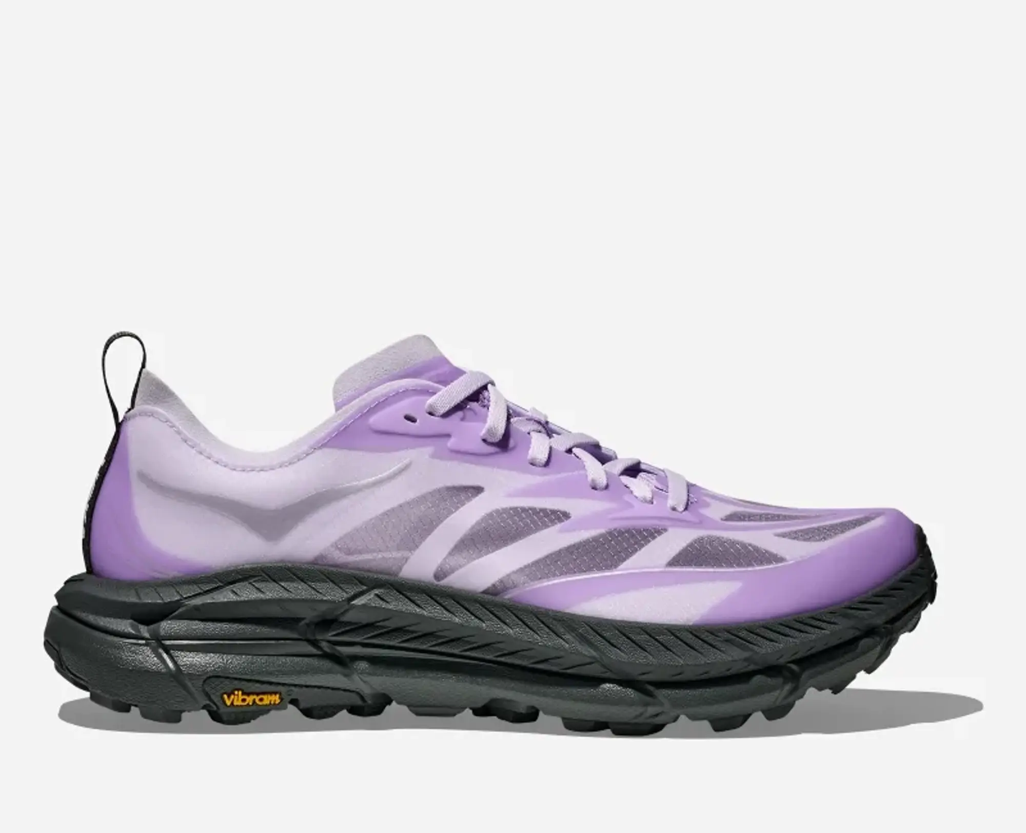 Hoka Mafate Speed 4 Lite Lifestyle Shoes In Starlight Glow/Aster Flower