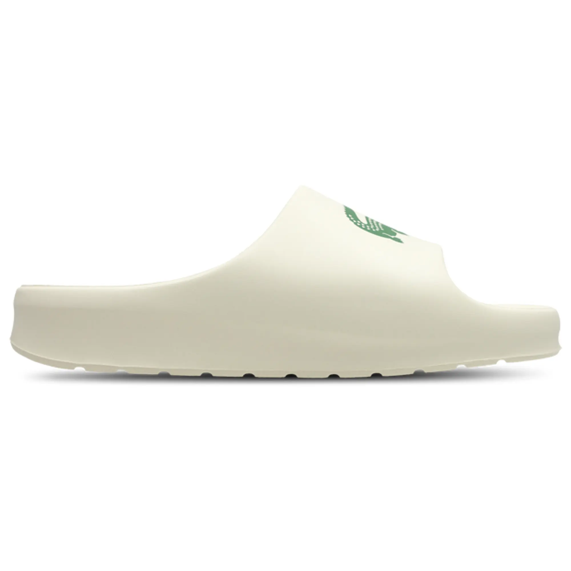 Lacoste Men's Serve Slide 2.0 - Off White & Dark Green