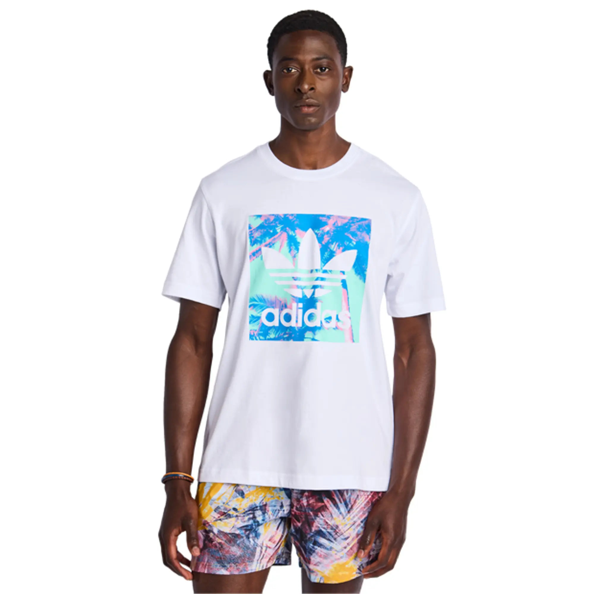 Adidas Graphics Men T-Shirts - White