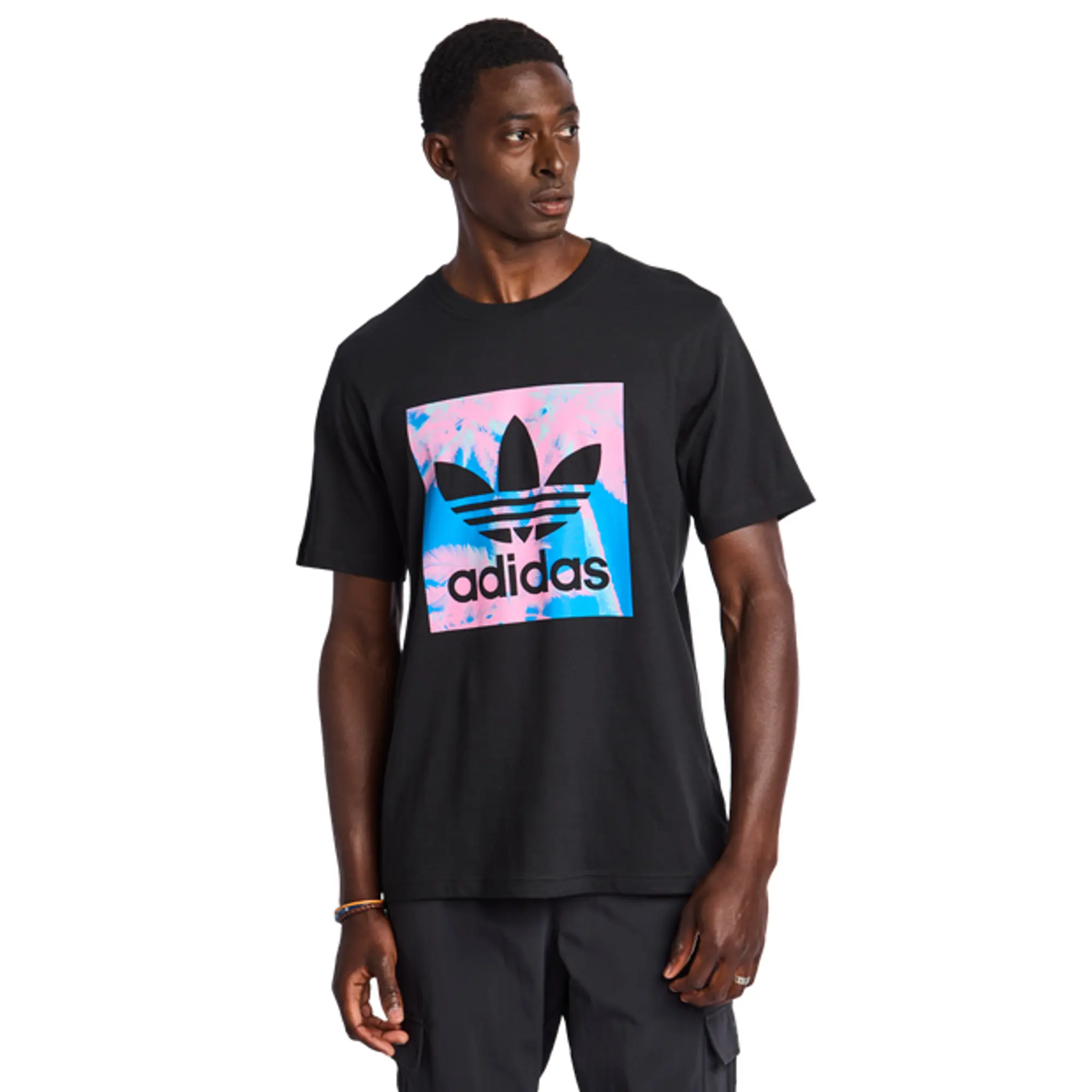 Adidas Graphics Men T-Shirts - Black