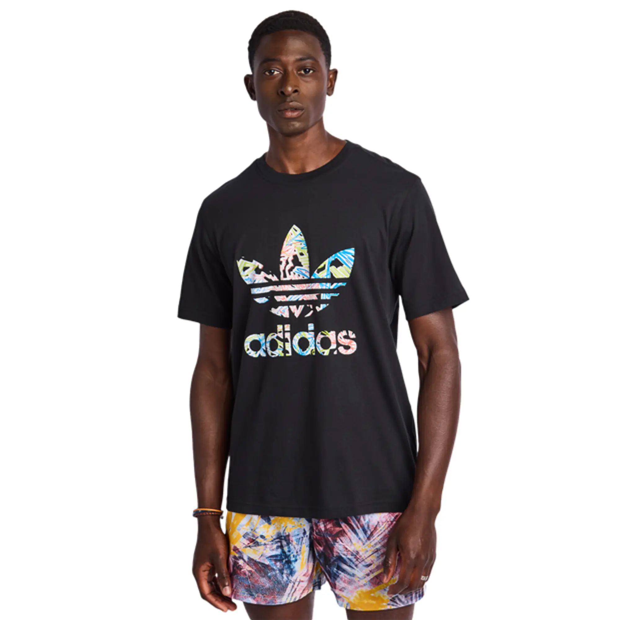 Adidas Graphics Men T-Shirts - Black