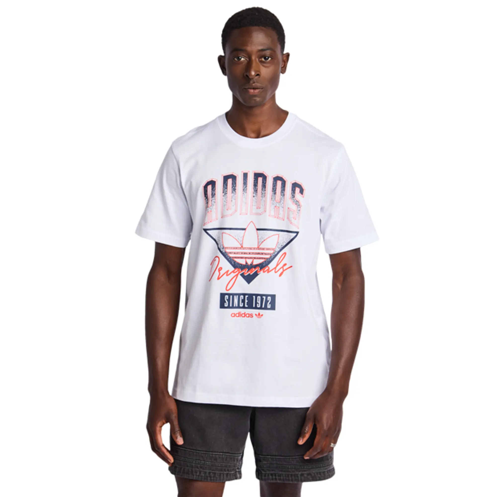 Adidas Graphics Men T-Shirts - White
