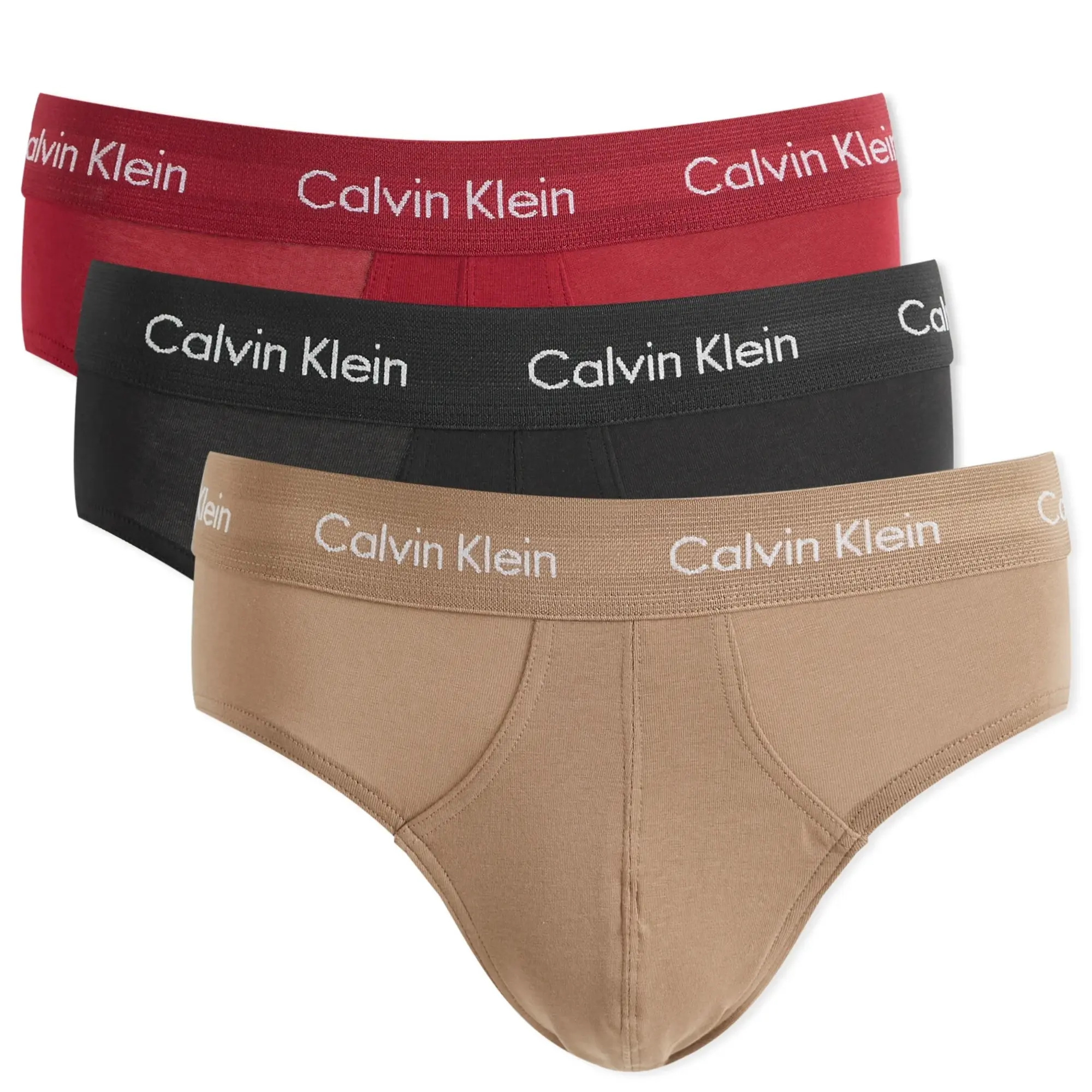 Calvin Klein Men's Hip Brief - 3 Pack Multi