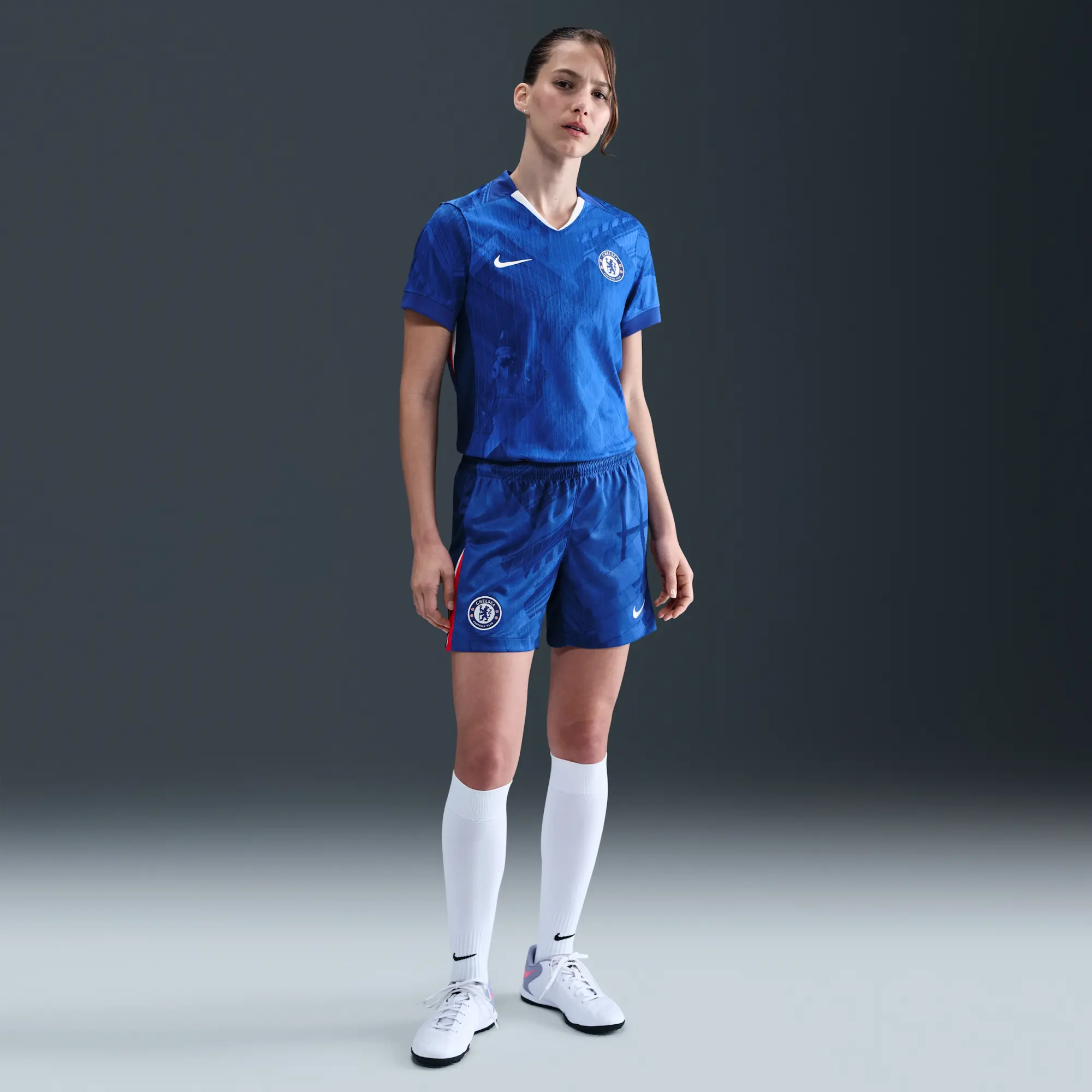 Chelsea F.C. 2025/26 Match Home Women's Nike Dri-FIT ADV Football Authentic Shirt - Blue - Polyester