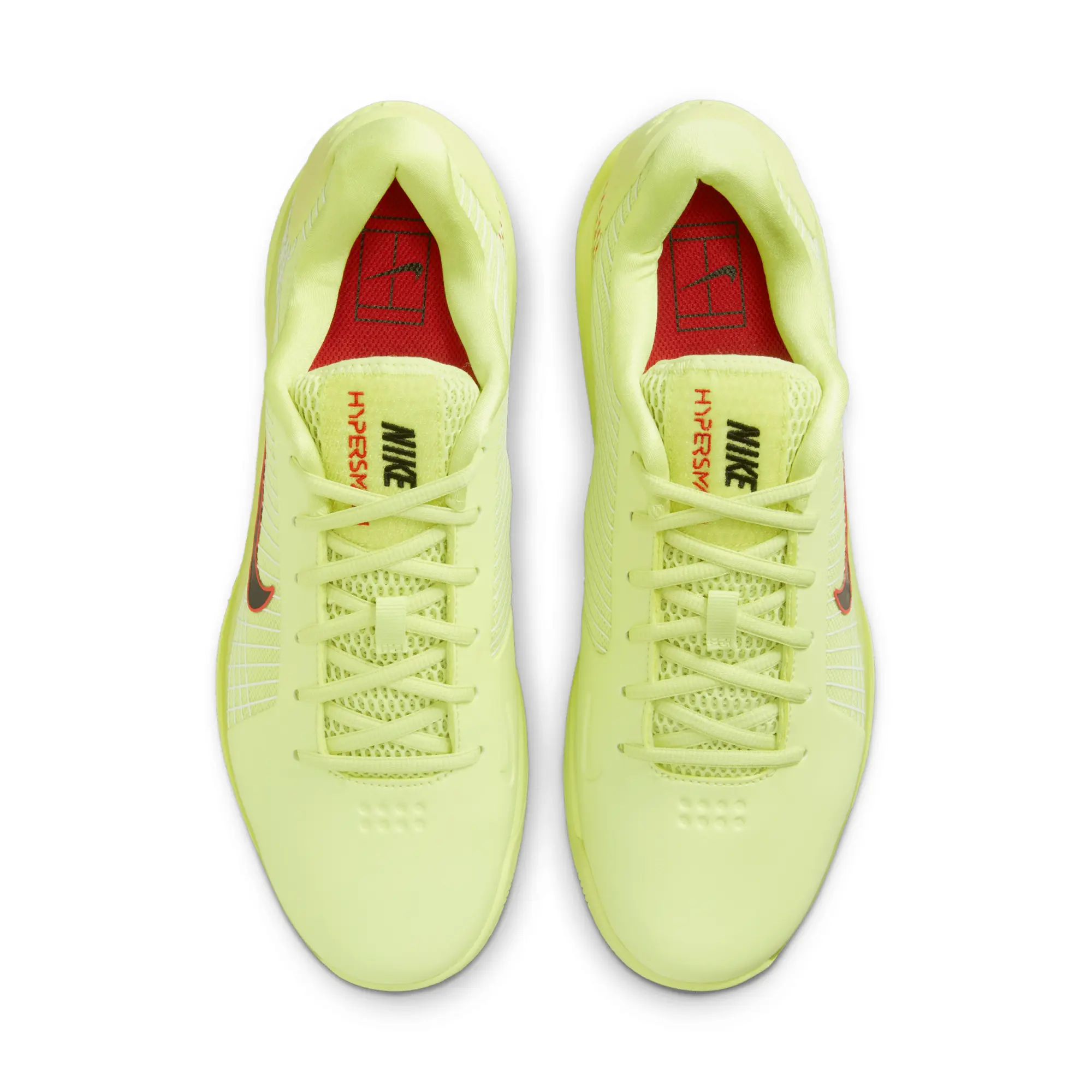 Nike Vapor 12 Hypersmash Men's Hard Court Tennis Shoes - Yellow