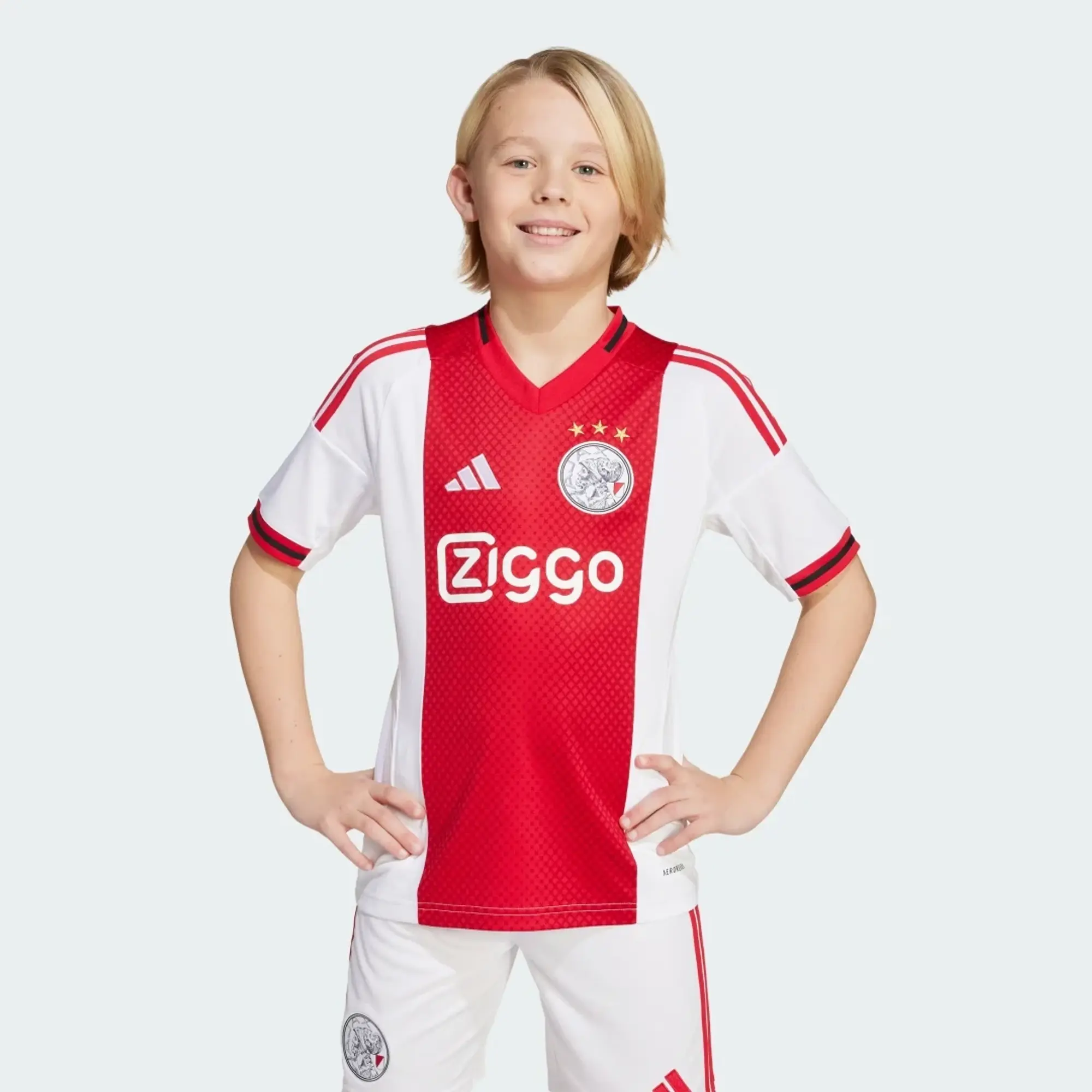 adidas Ajax Amsterdam 25/26 Home Jersey Kids