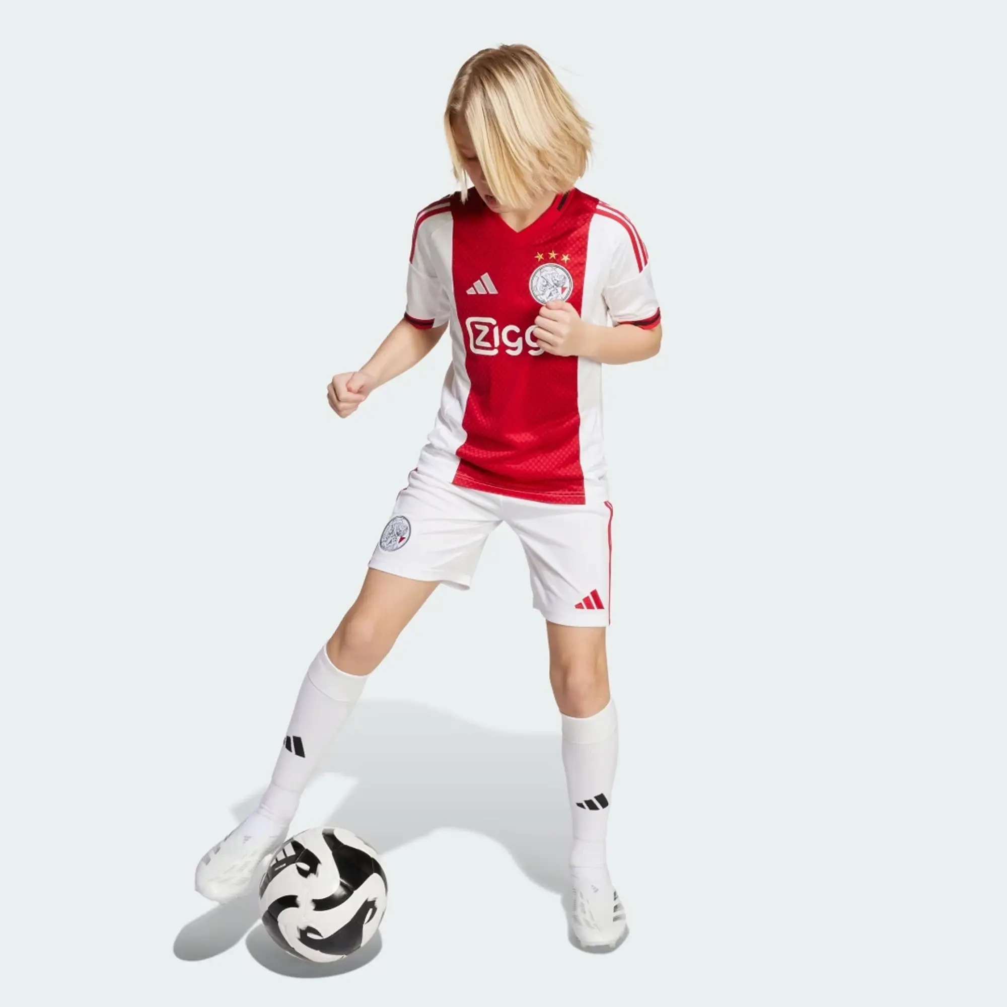 adidas Ajax Amsterdam 25/26 Home Jersey Kids